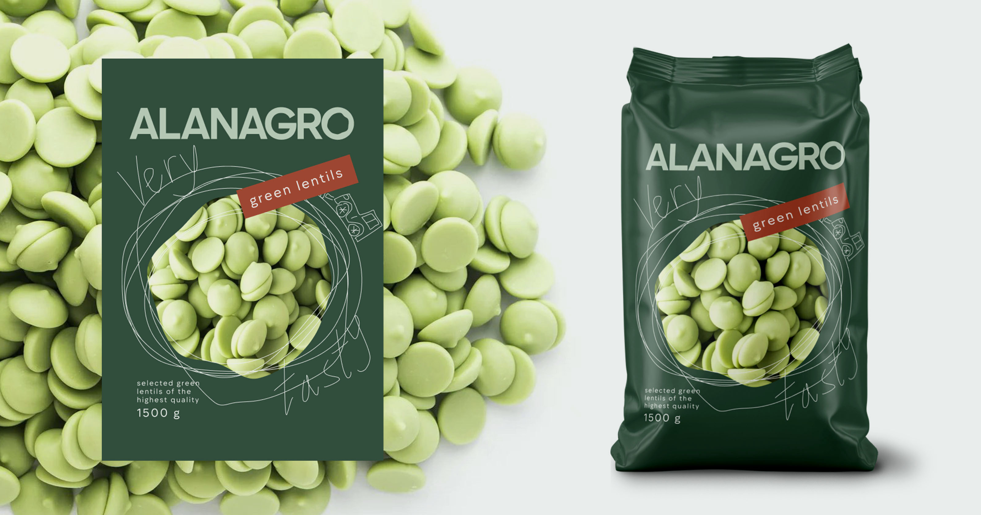 Alanagro | Экспортер зернобобовых и круп — Изображение №13 — Брендинг, Графика на Dprofile
