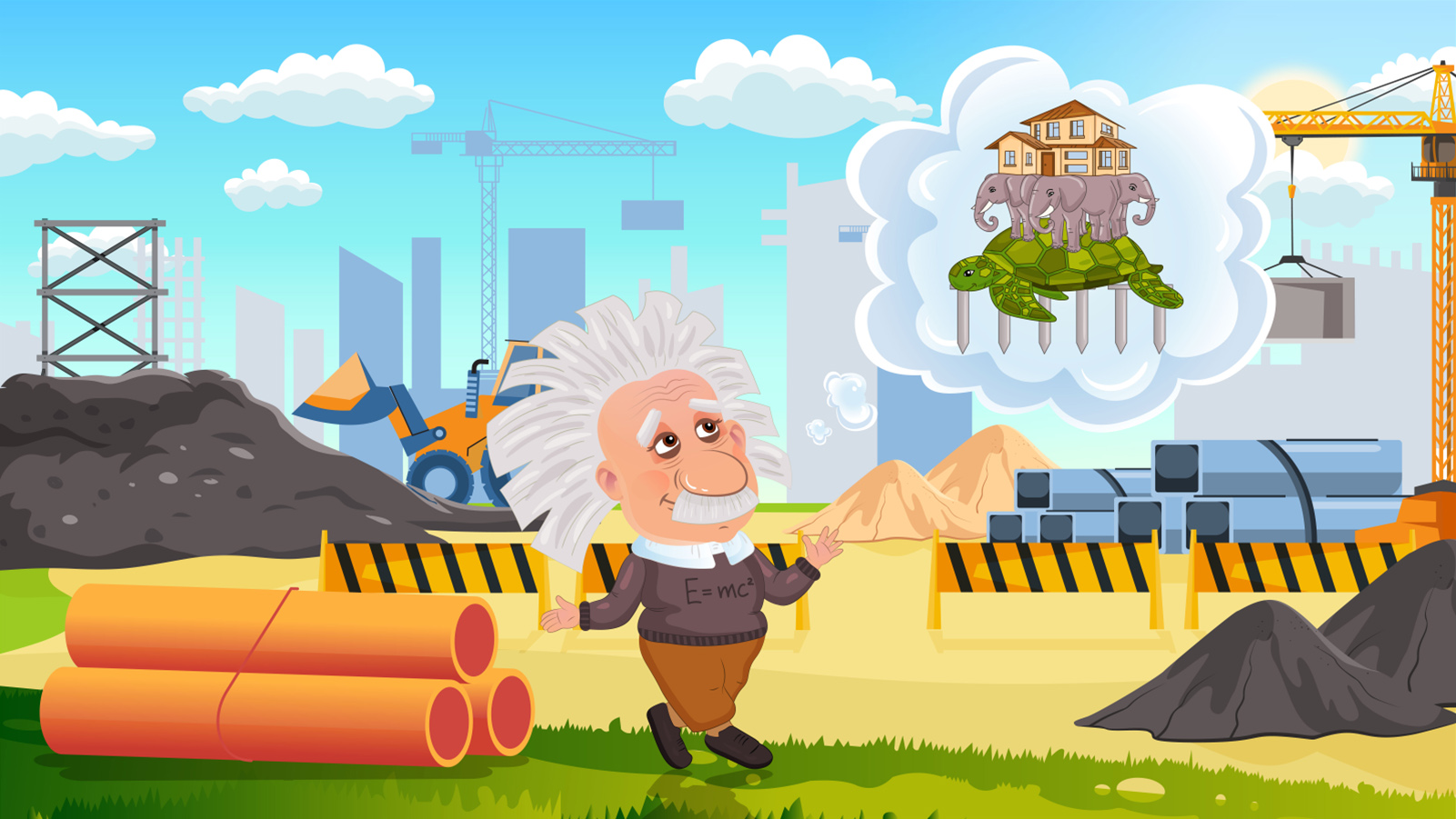 Раскадровка "Теория эволюции строительства" — Изображение №37 — Иллюстрация, Анимация на Dprofile