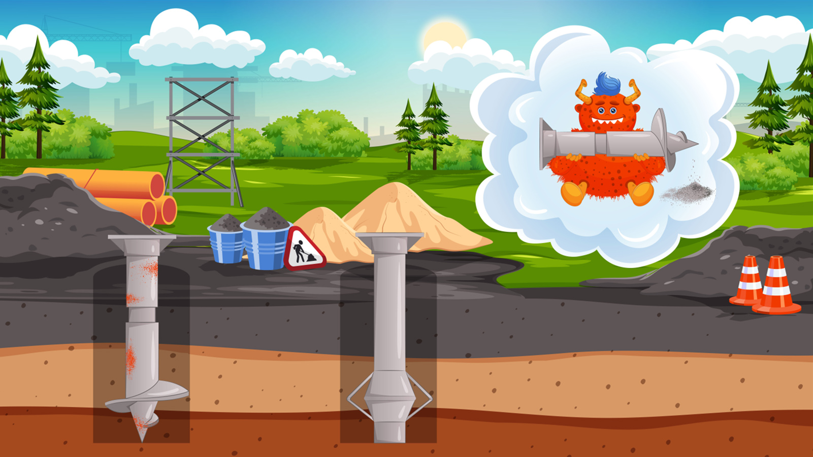 Раскадровка "Теория эволюции строительства" — Изображение №57 — Иллюстрация, Анимация на Dprofile