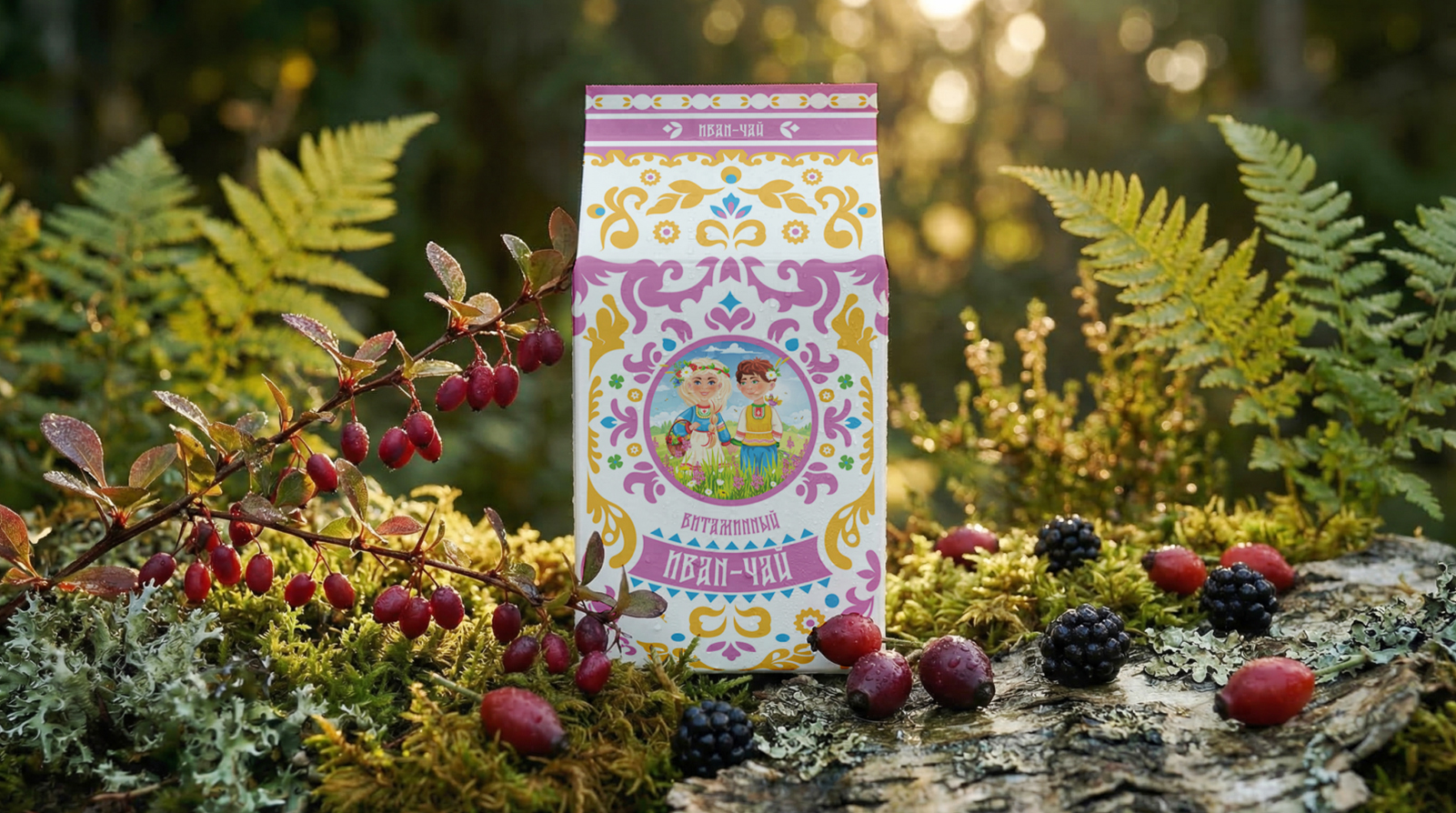 Разработка персонажей и дизайн упаковки иван-чая — Изображение №22 — Брендинг, Иллюстрация на Dprofile