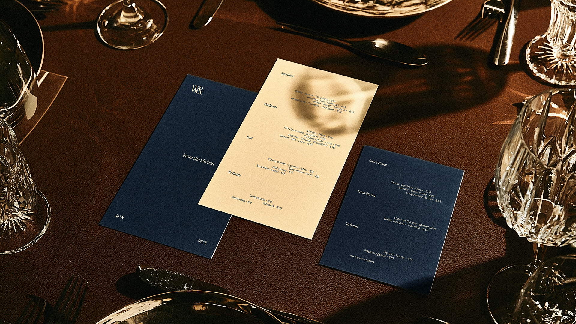 Wind & Wake — Yacht Club Brand Identity — Изображение №2 — Брендинг на Dprofile