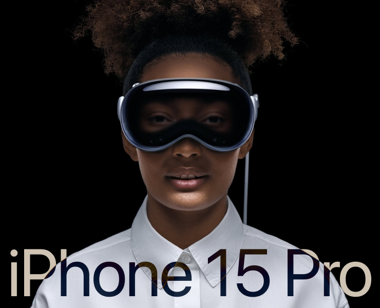 iPhone 15 Pro [landing page] — Интерфейсы на Dprofile