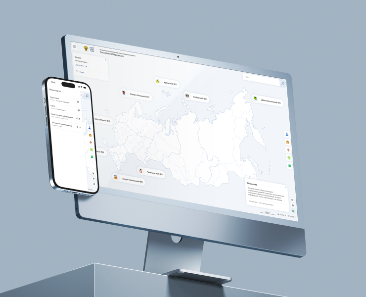 Интерактивная карта России — Интерфейсы на Dprofile
