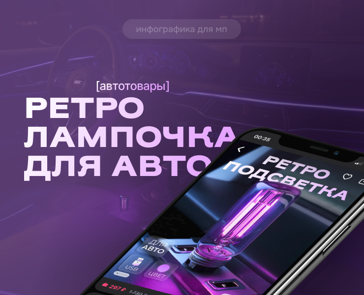 Серия карточек товара для МП — Графика на Dprofile