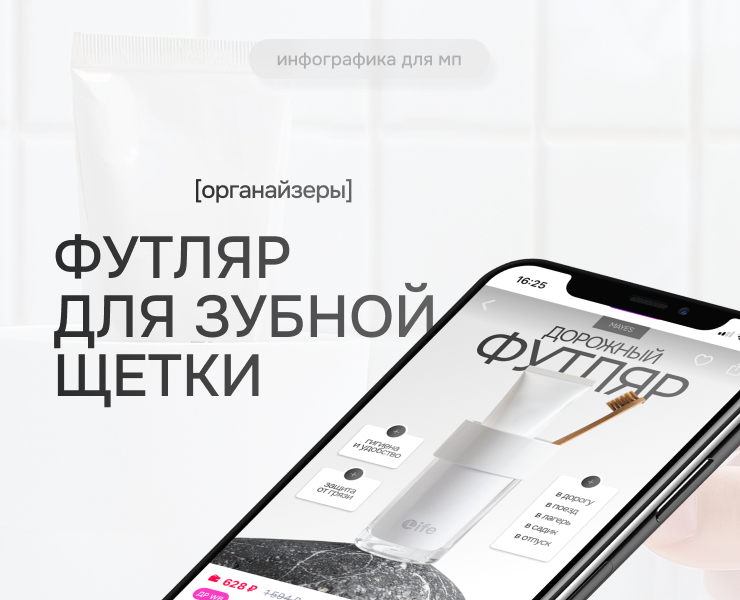 Серия карточек товара для МП — Графика на Dprofile