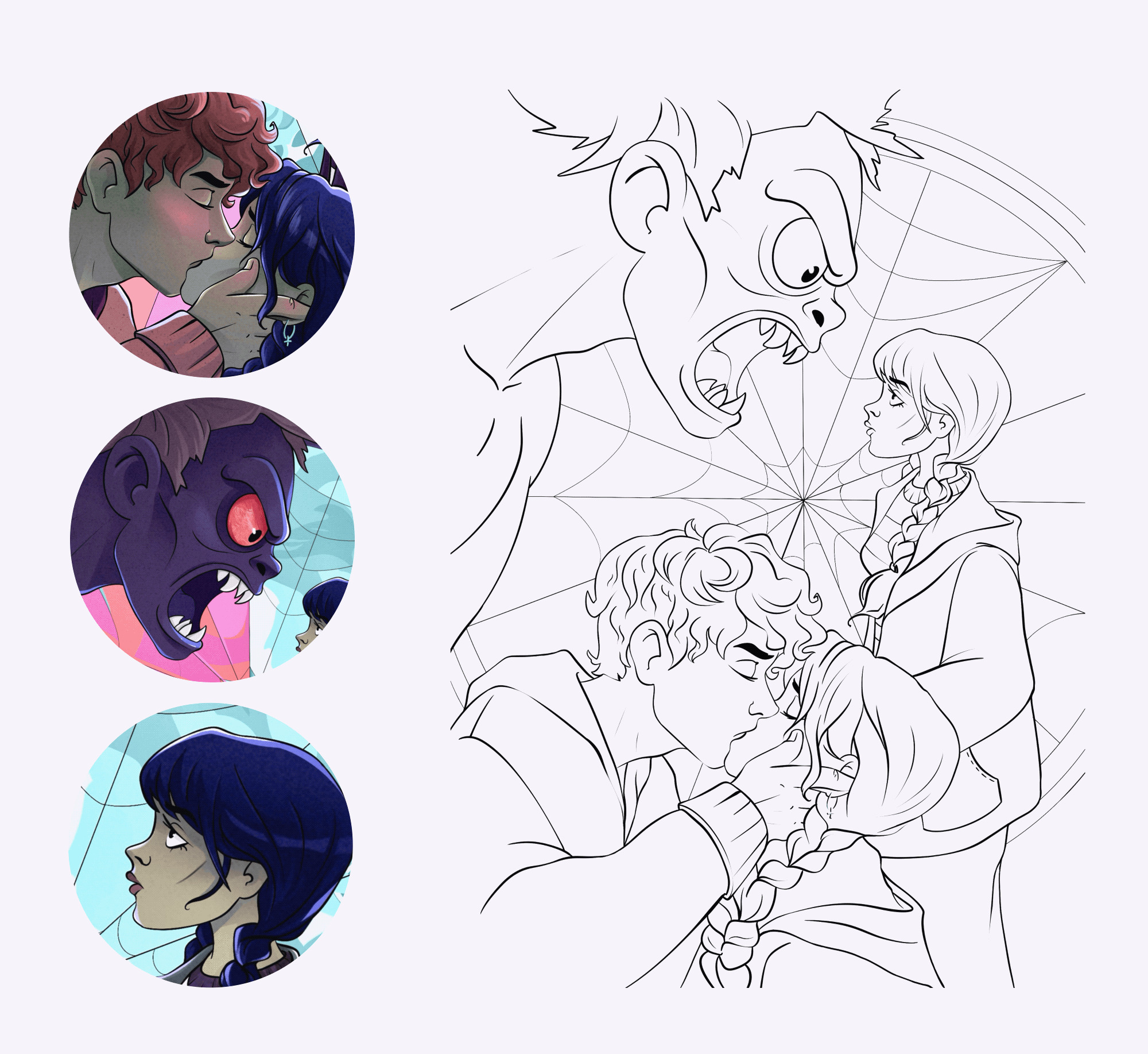 Фэнтази иллюстрации & Love story — Изображение №13 — Иллюстрация на Dprofile