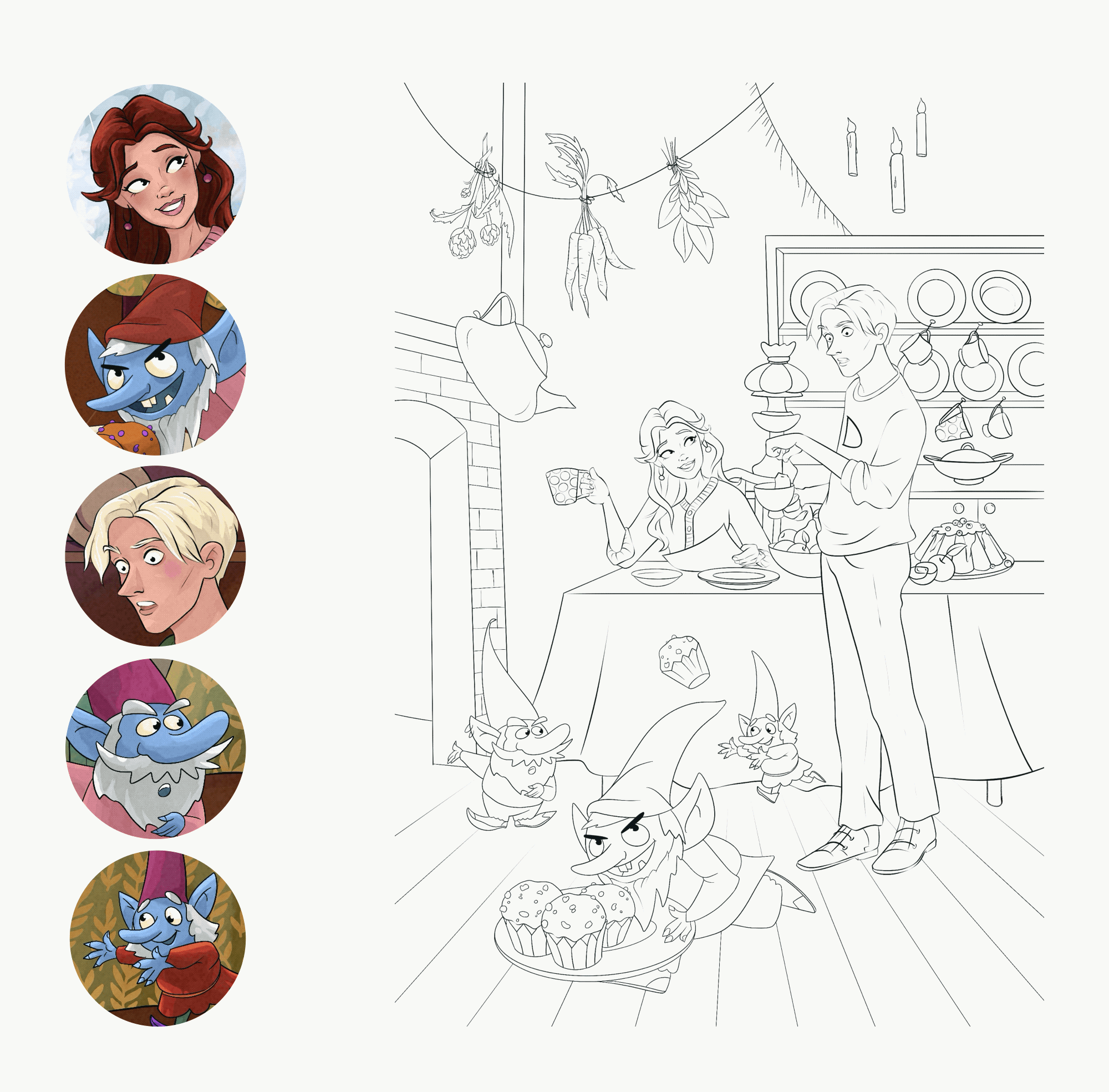 Фэнтази иллюстрации & Love story — Изображение №3 — Иллюстрация на Dprofile