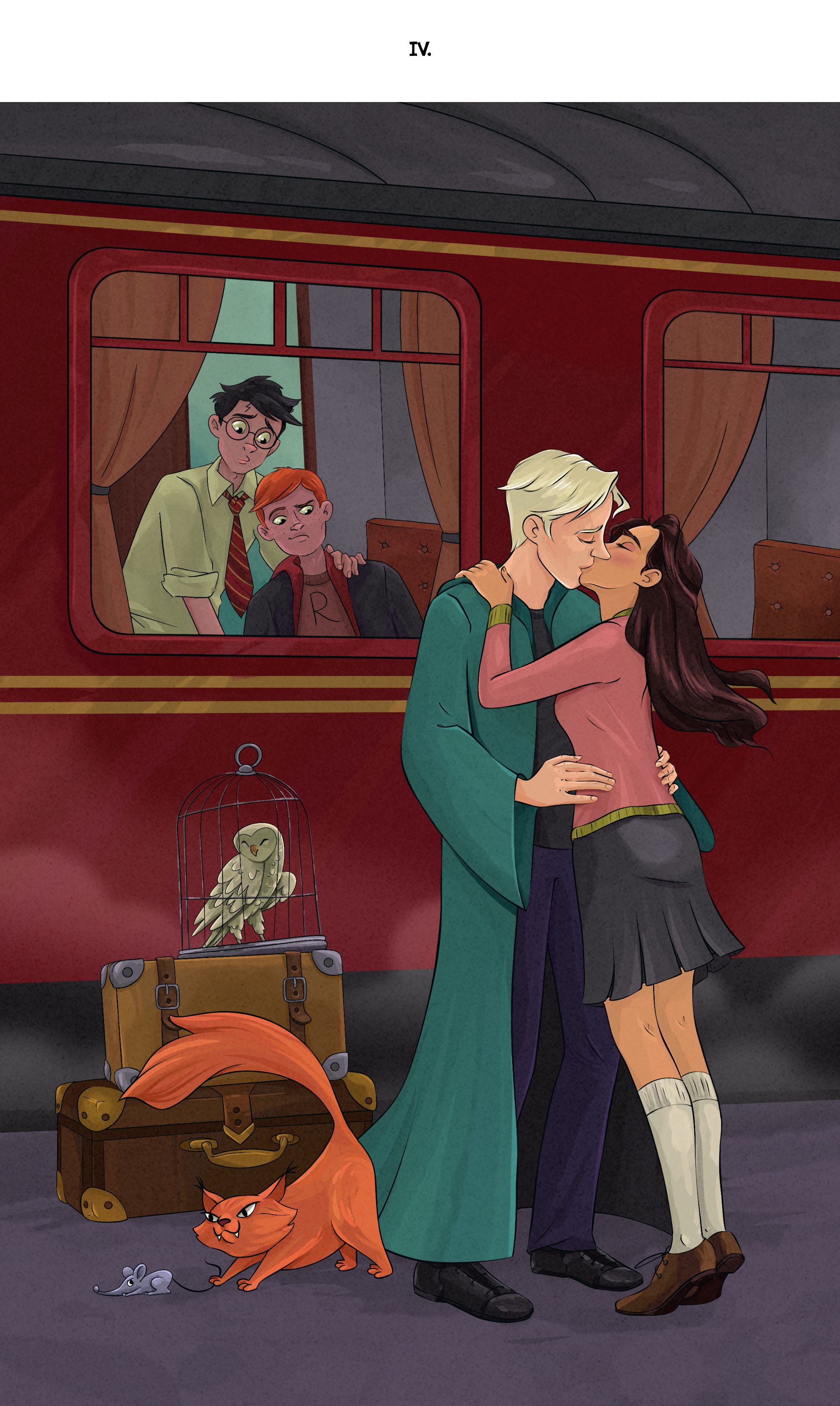 Фэнтази иллюстрации & Love story — Изображение №8 — Иллюстрация на Dprofile