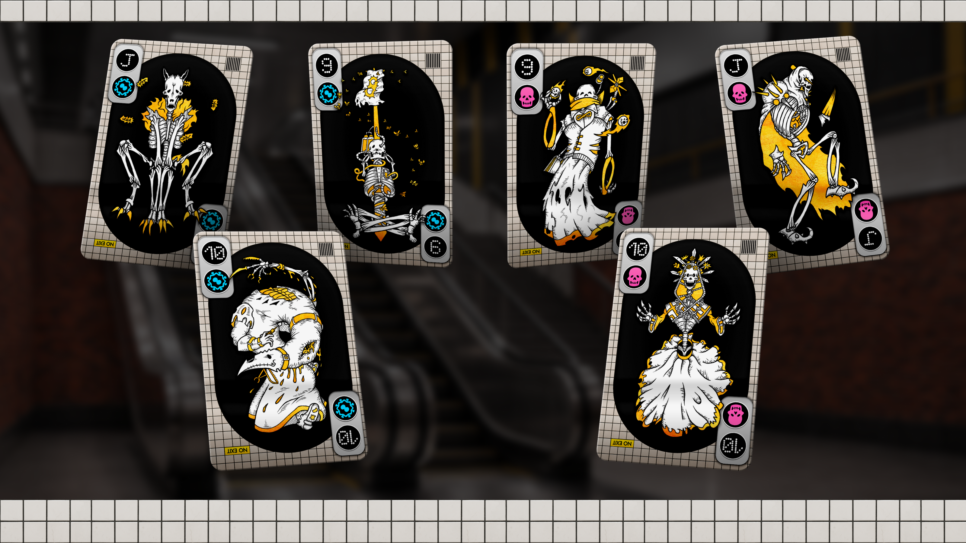 Конечное Депо | Колода игральных карт — Изображение №11 — Иллюстрация, Графика на Dprofile