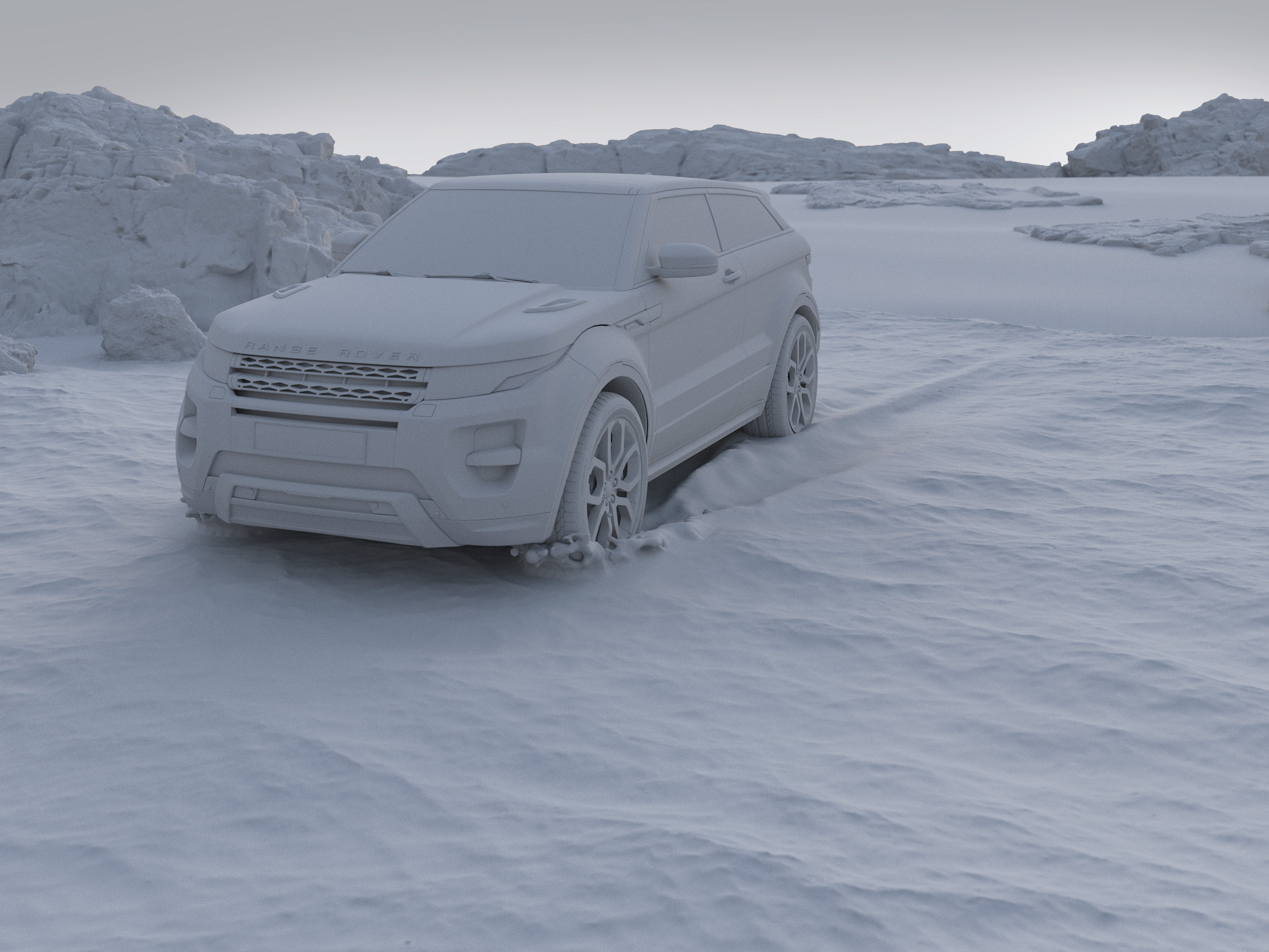 Evoque | full CGI — Изображение №9 — Графика, 3D на Dprofile