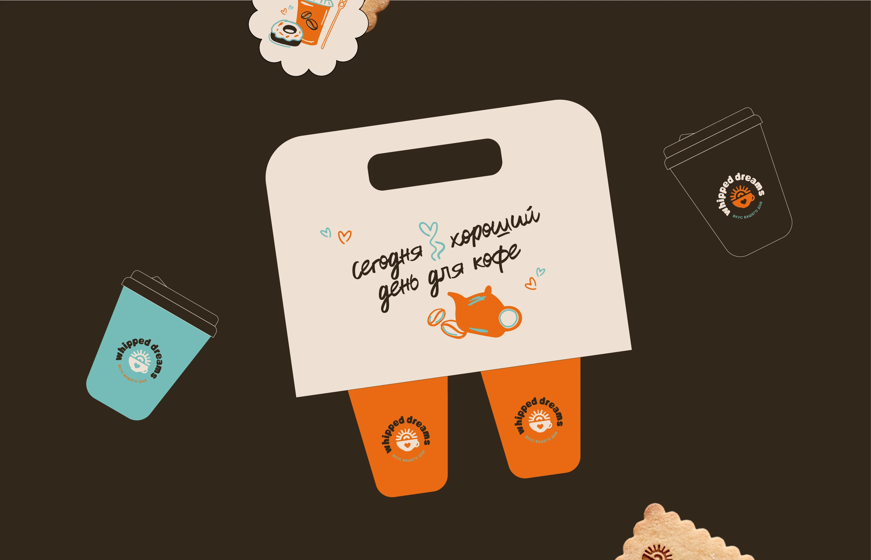 Фирменный стиль кофейни/Айдентика/Логотип кафе пекарни — Изображение №8 — Брендинг на Dprofile