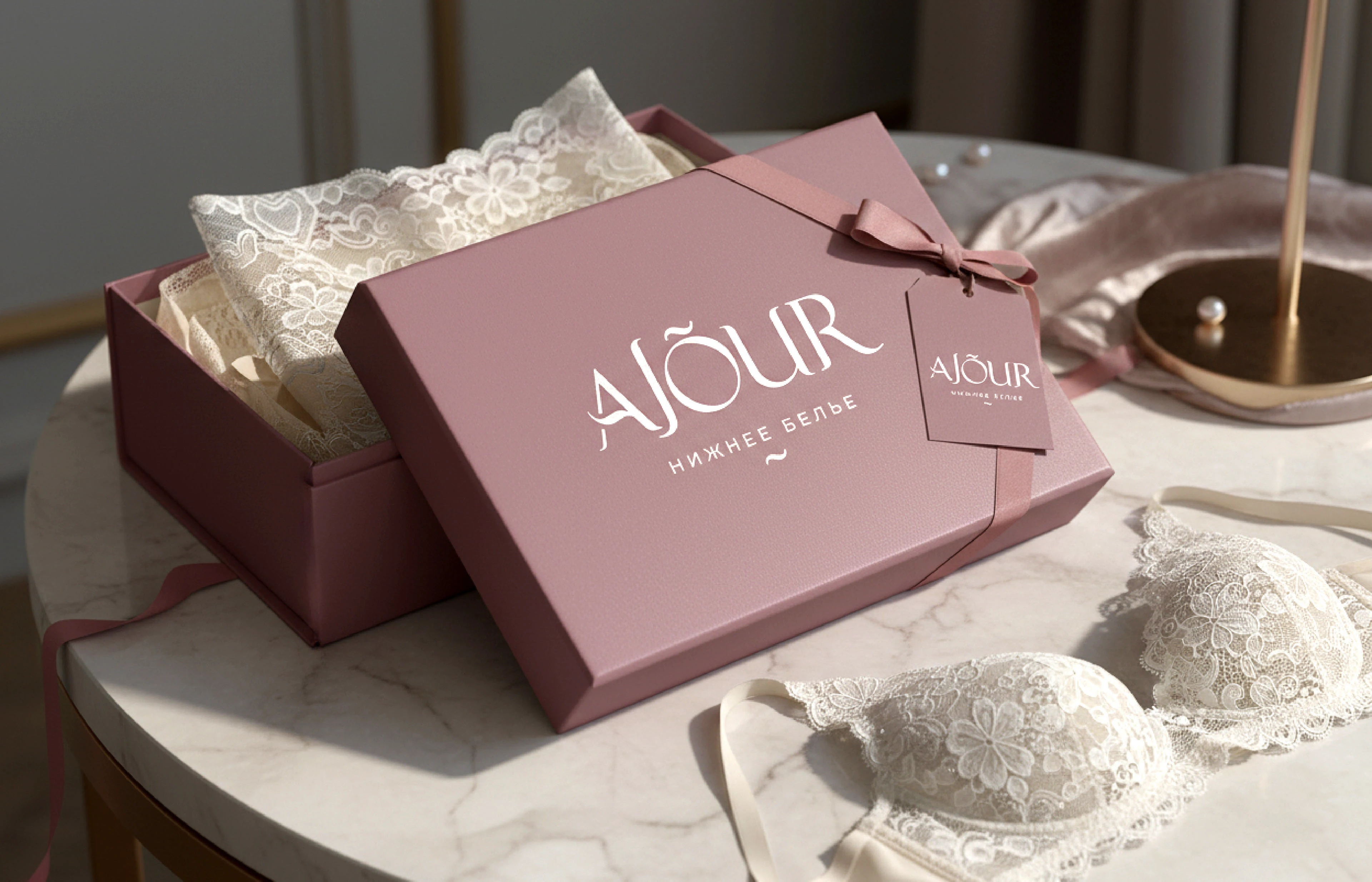 Логотип для бренда нижнего белья / Фирменный стиль / Упаковка — Изображение №1 — Брендинг на Dprofile