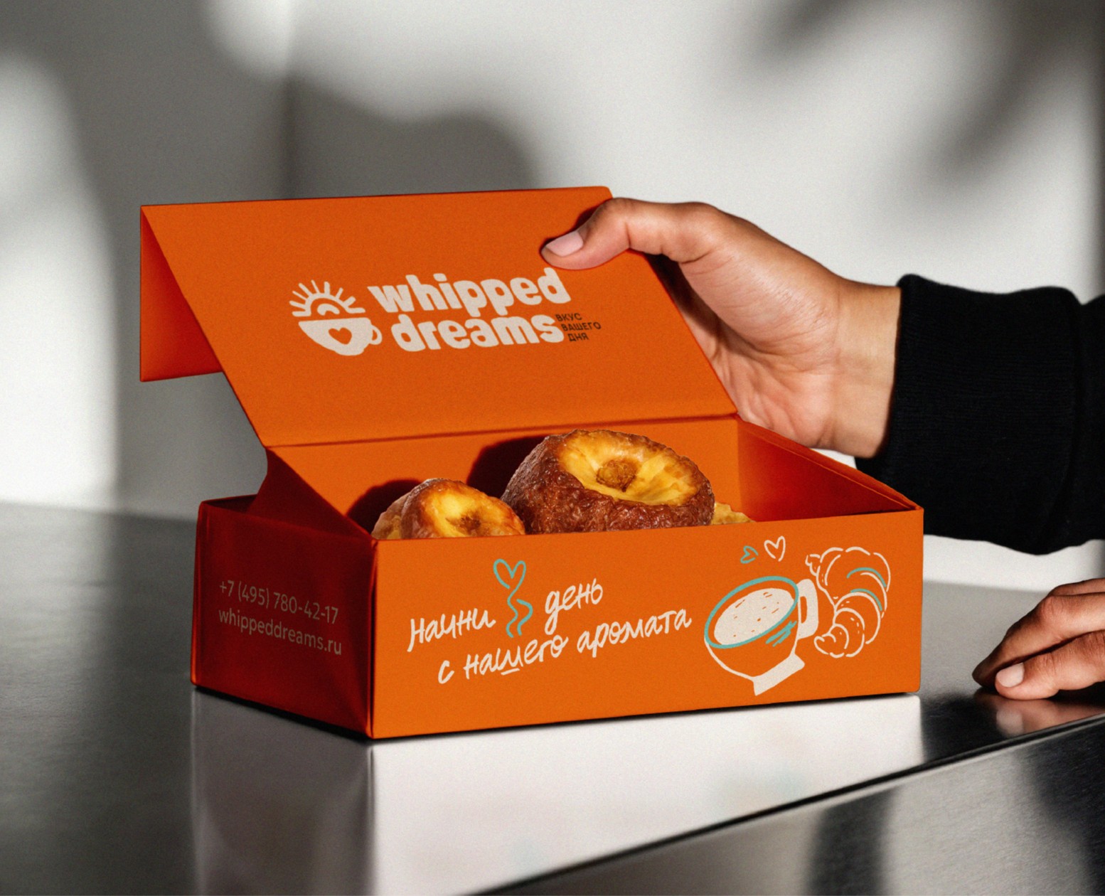 Фирменный стиль кофейни/Айдентика/Логотип кафе пекарни на Dprofile