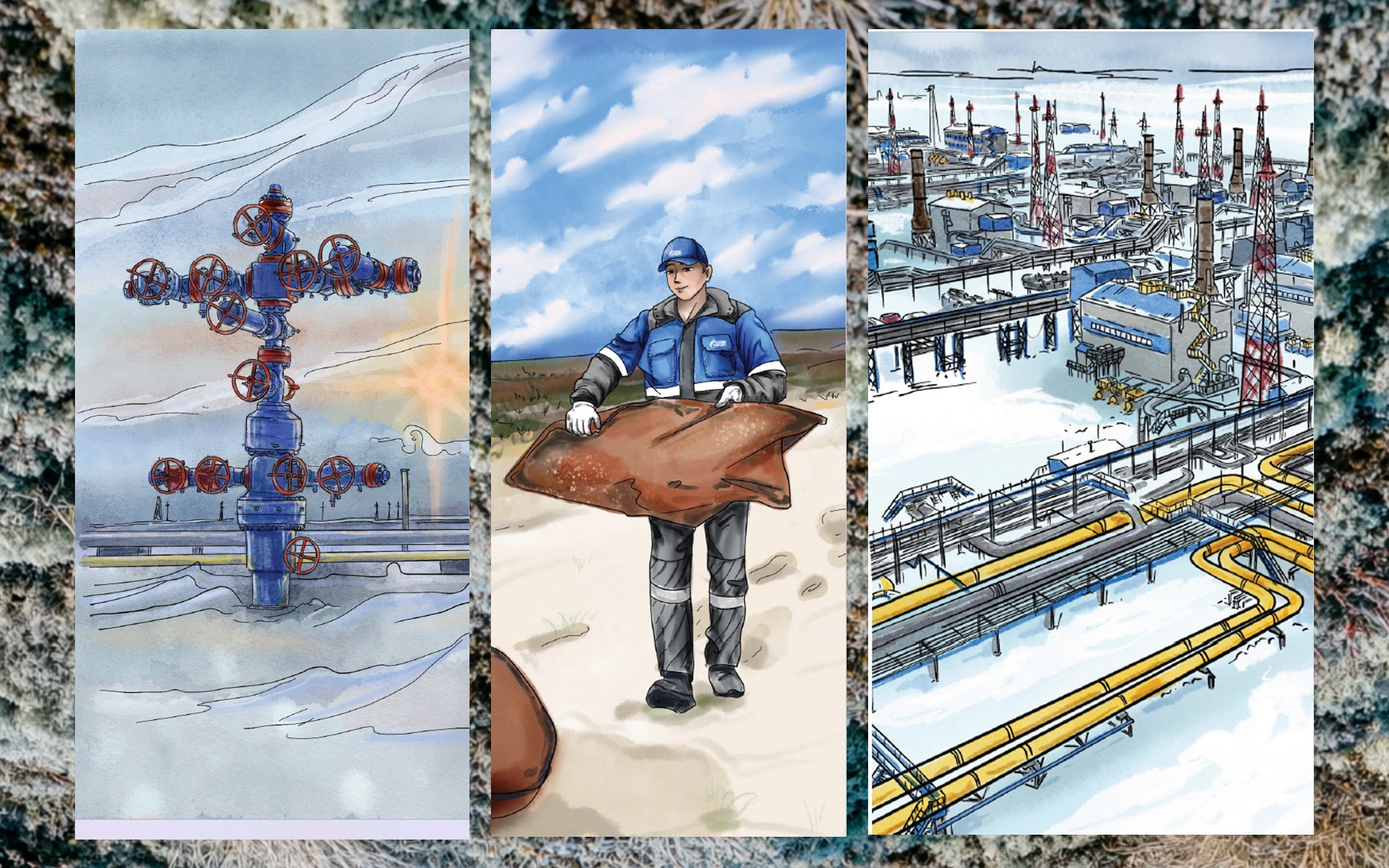 Буклет. Краснокнижные животные ЯНАО. Газпром. — Изображение №4 — Иллюстрация на Dprofile