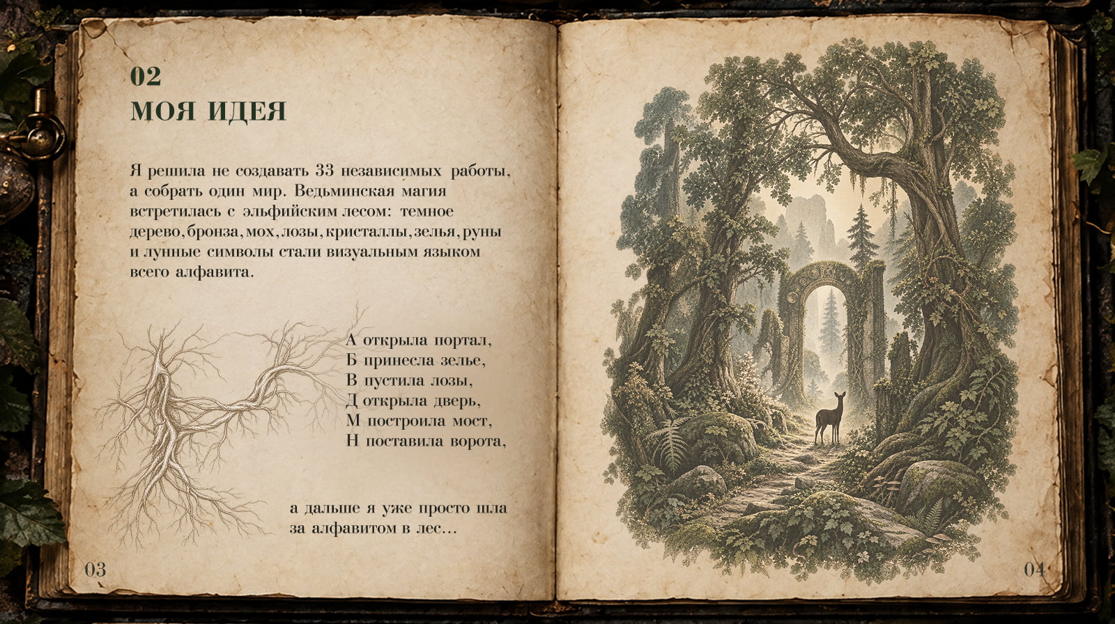 ЗАЧАРОВАННАЯ КИРИЛЛИЦА // Буквальный челлендж — Изображение №3 — Иллюстрация, Графика на Dprofile