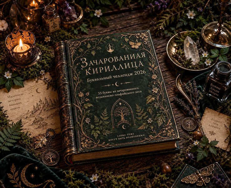 ЗАЧАРОВАННАЯ КИРИЛЛИЦА // Буквальный челлендж на Dprofile