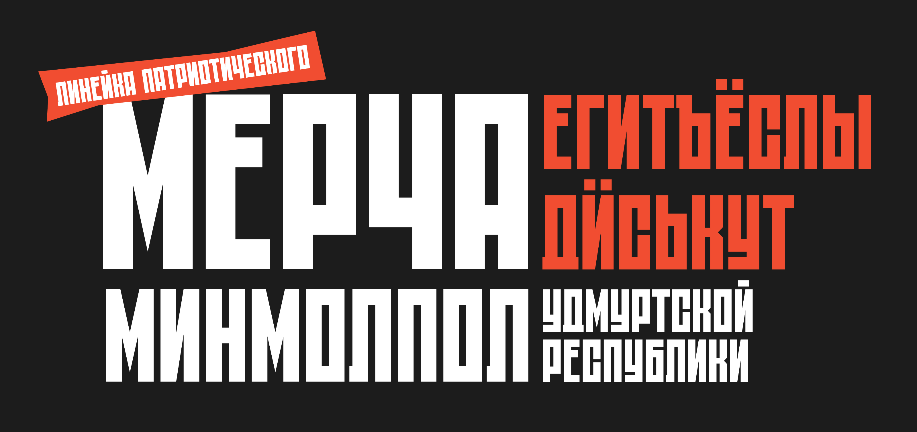 Мерч минмолпол УР — Изображение №1 — Брендинг, Графика на Dprofile