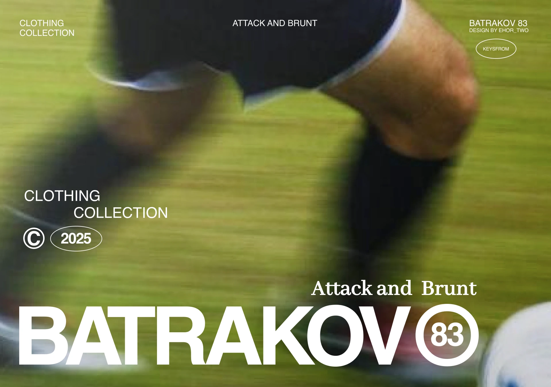 BATRAKOV 83 Attack and Brunt CLOTHING COLLECTION 2025 — Изображение №7 — Брендинг, Графика на Dprofile