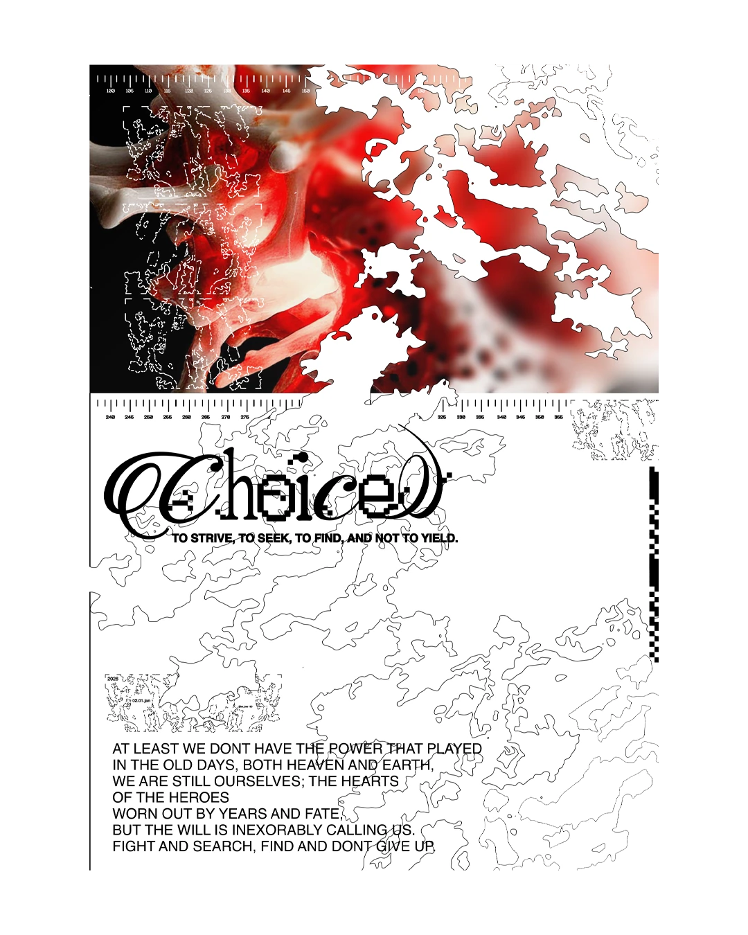 choice poster type 2026 — Изображение №3 — Графика на Dprofile