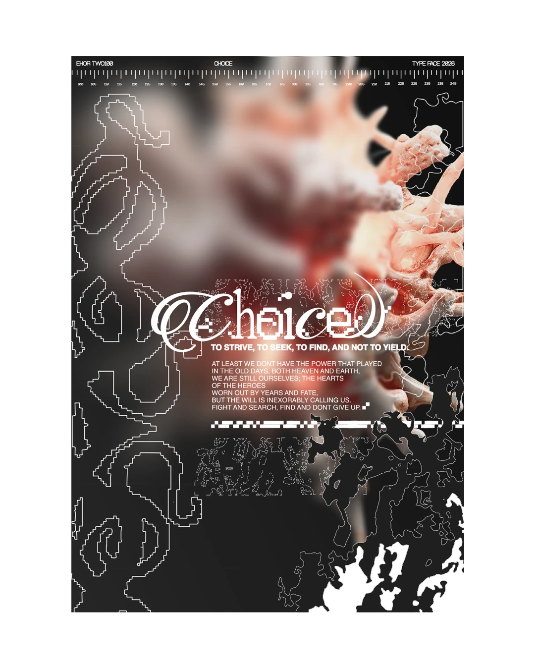 choice poster type 2026 — Изображение №2 — Графика на Dprofile