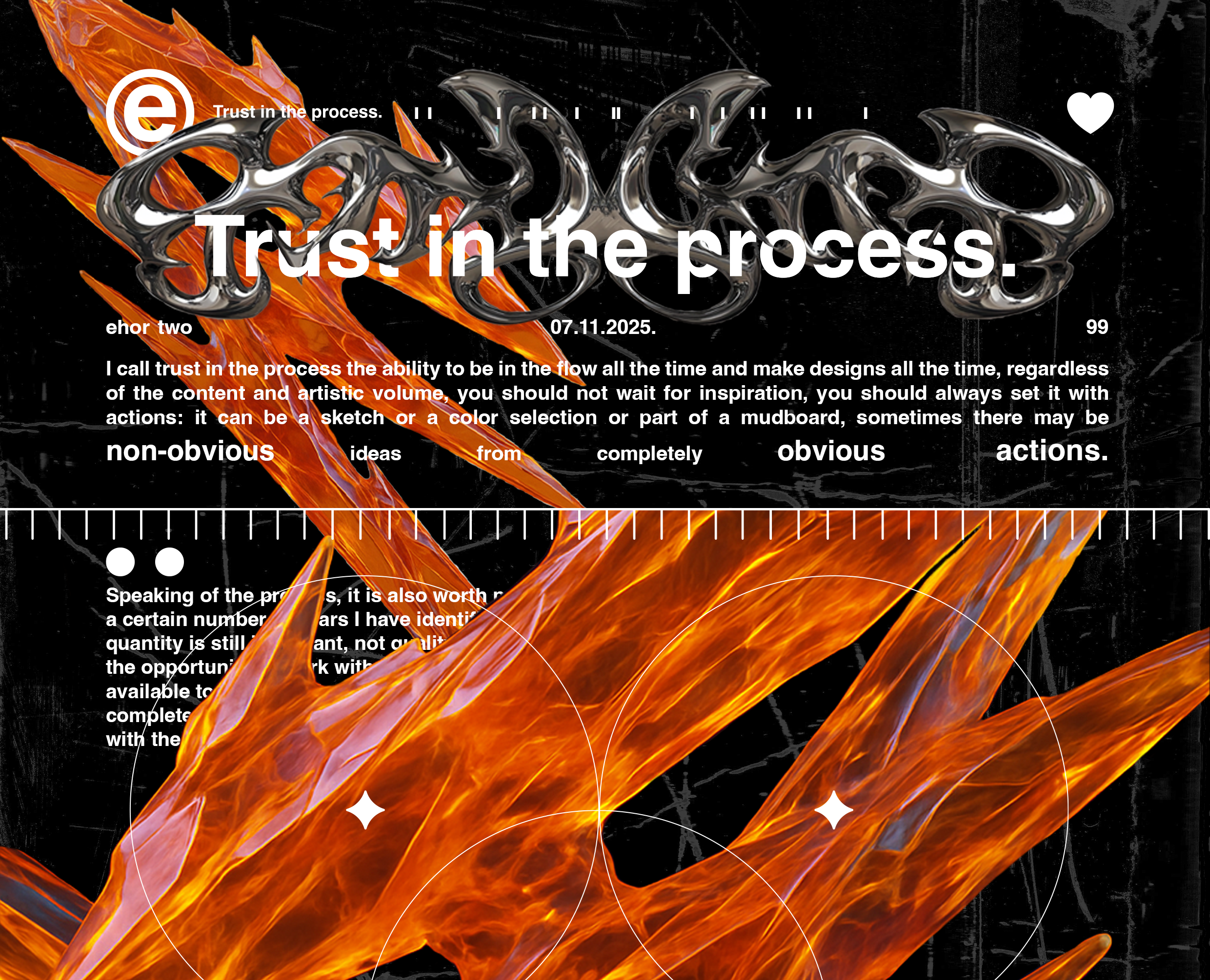 TRUST IN THE PROCESS 2025 на Dprofile