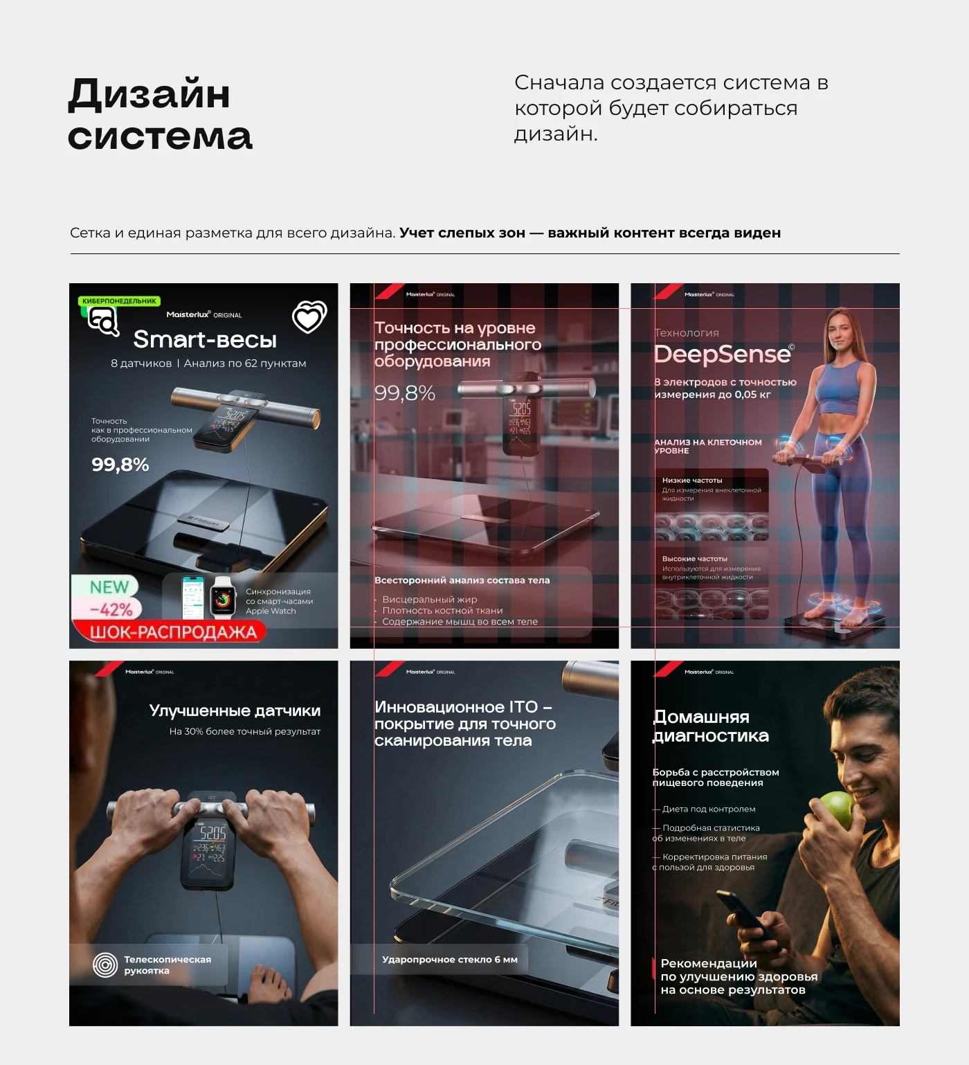 Премиум дизайн для маркетплейсов | Умные весы — Изображение №6 — Маркетинг, Нейро на Dprofile