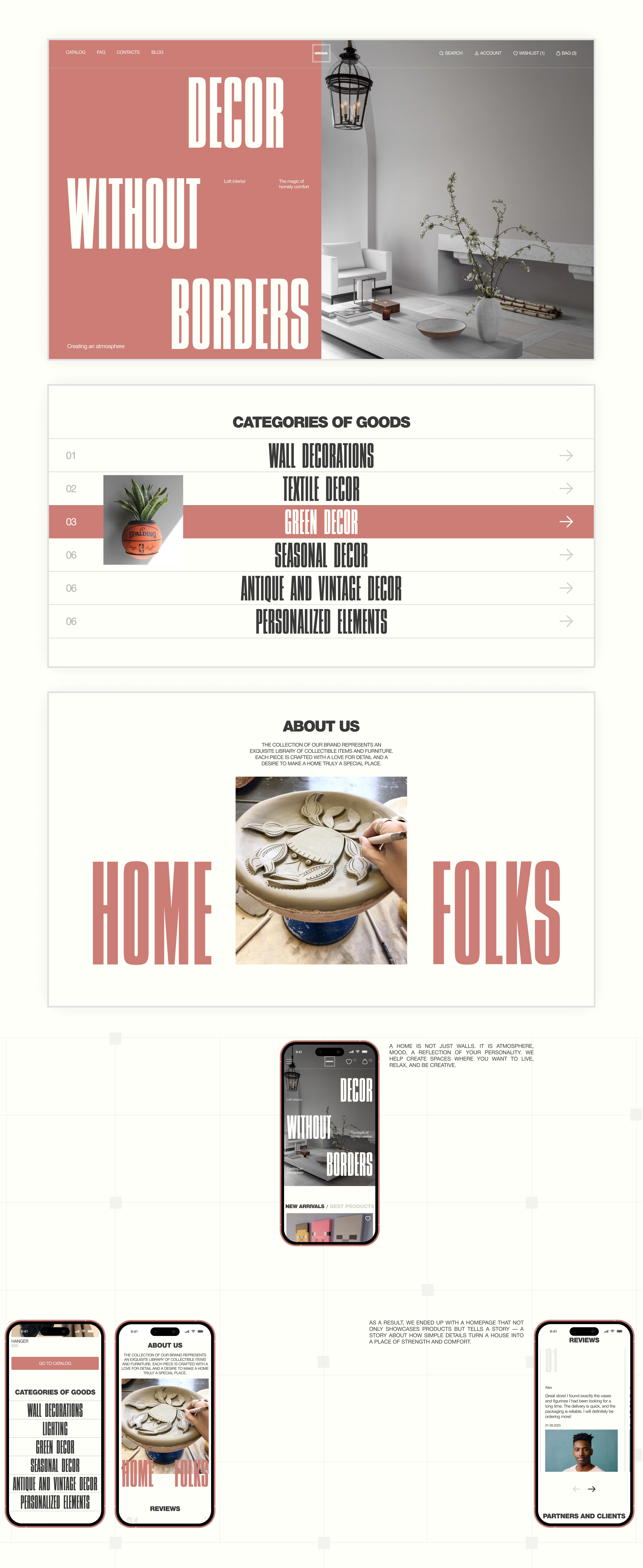 HOMEFOLKS/ONLINE-STORE — Изображение №3 — Интерфейсы на Dprofile