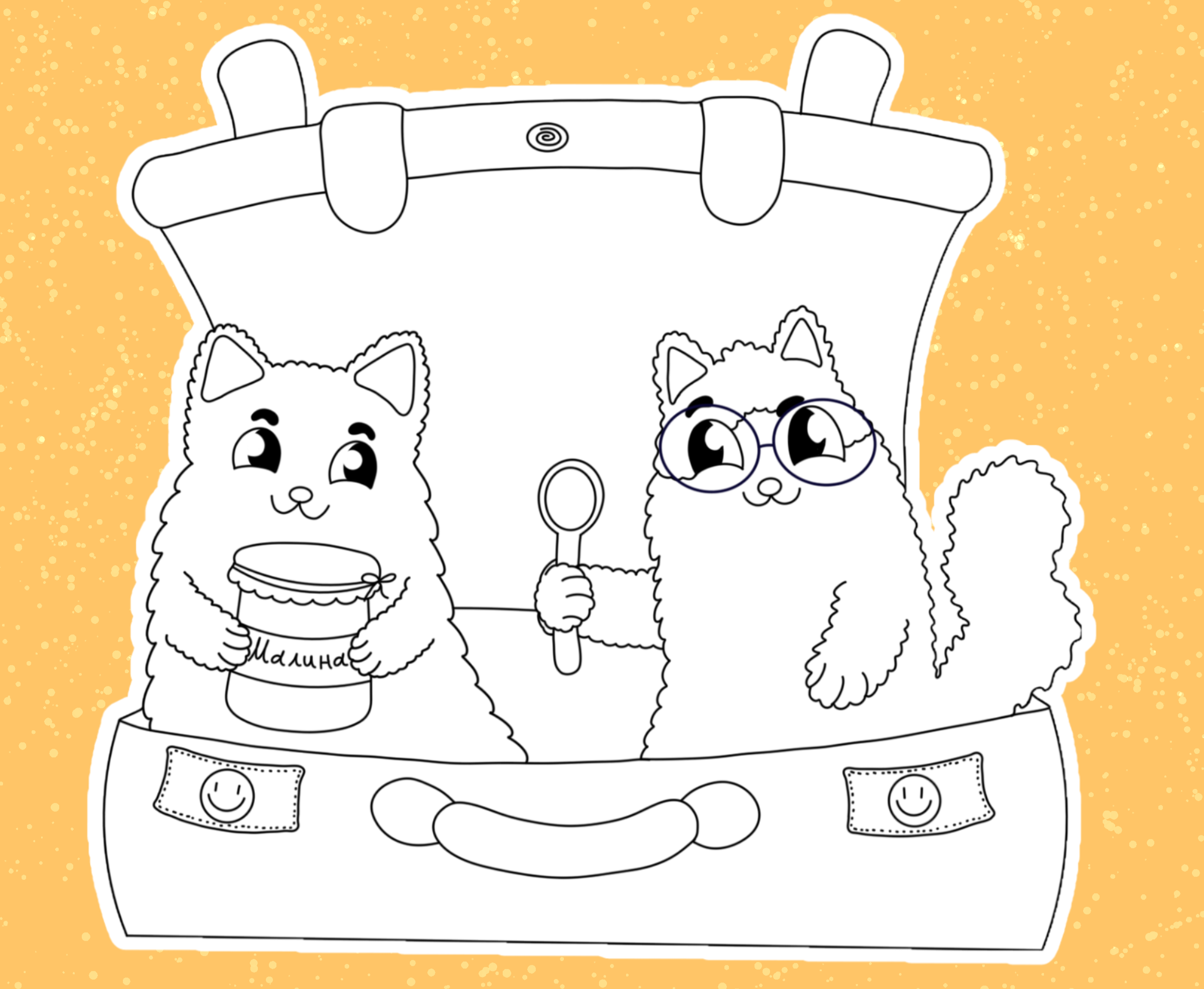 Мультяшно милый стикерпак — Изображение №4 — Иллюстрация на Dprofile