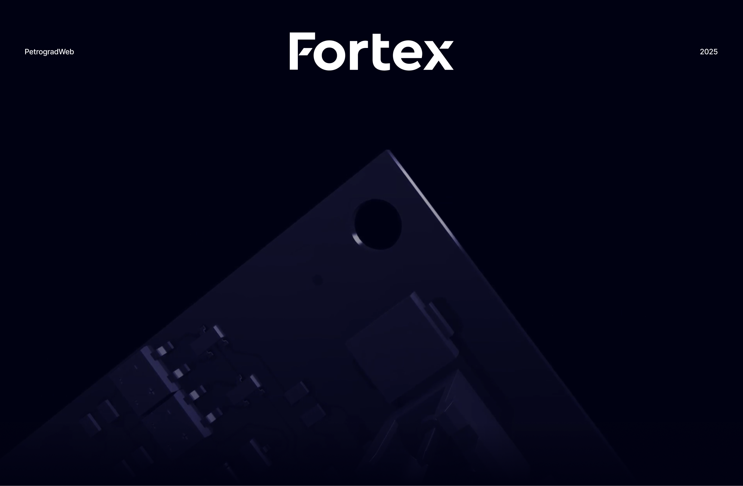 Fortex | Корпоративный сайт — Изображение №1 — Интерфейсы, 3D на Dprofile