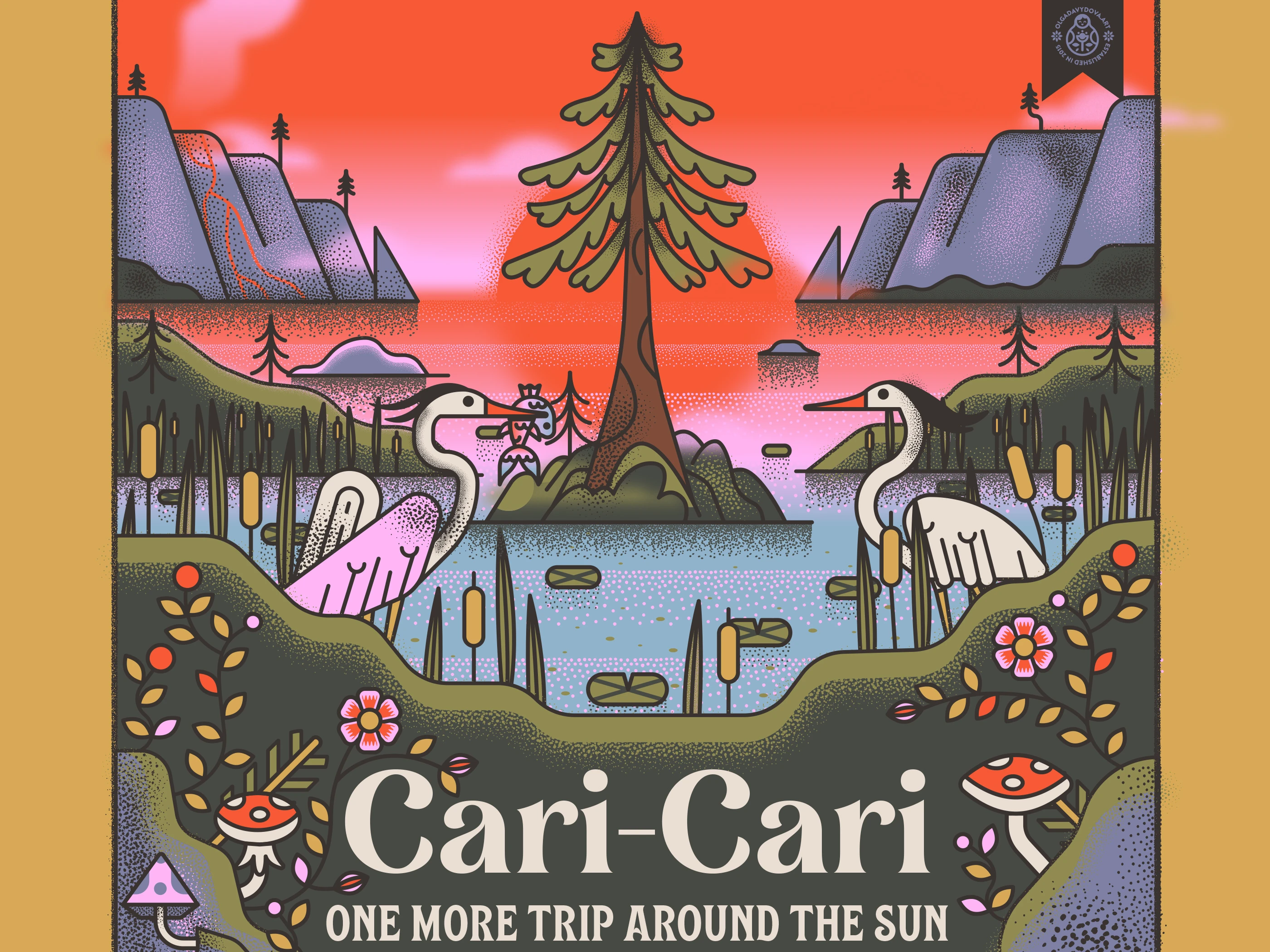 Дизайн Обложки Виниловой Пластинки One More Trip Around The Sun. — Изображение №5 — Брендинг, Промдизайн на Dprofile