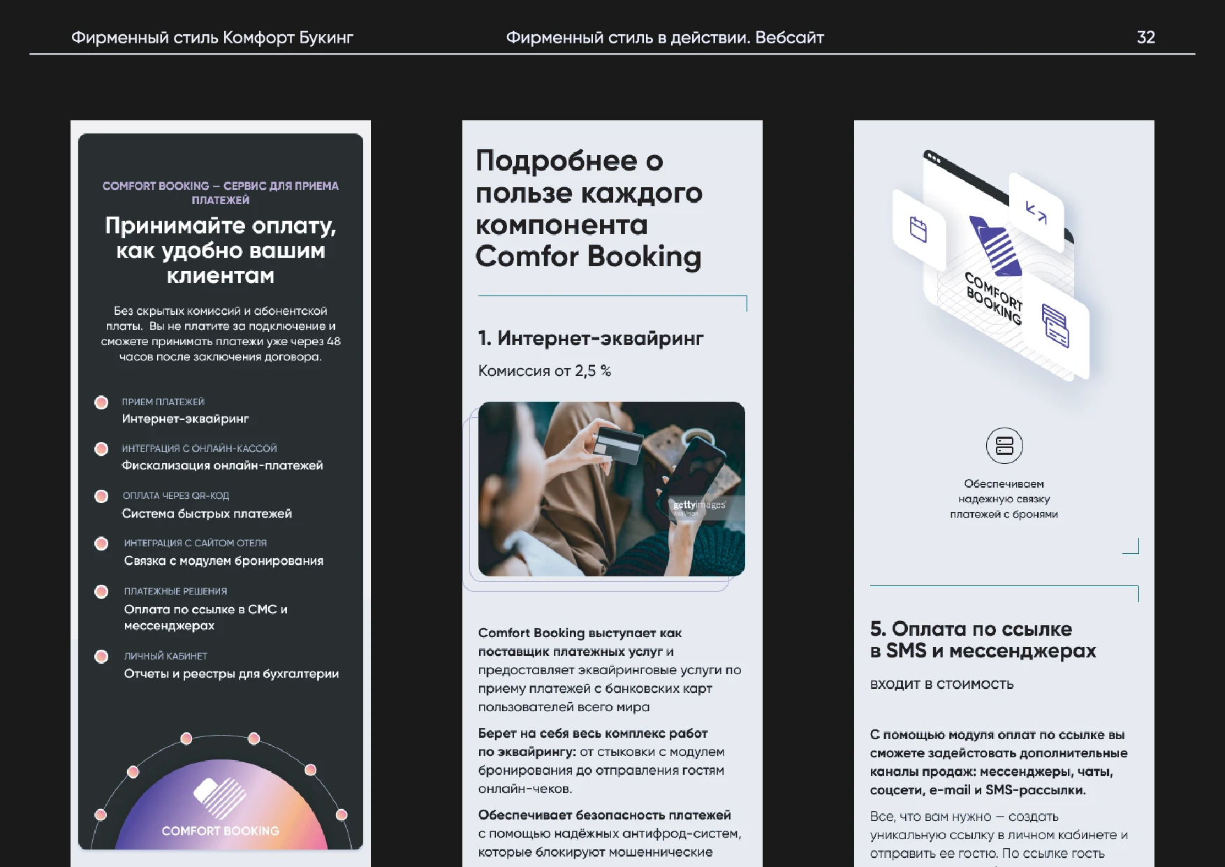 Комфорт Букинг. Руководство по фирменному стилю — Изображение №36 — Брендинг на Dprofile