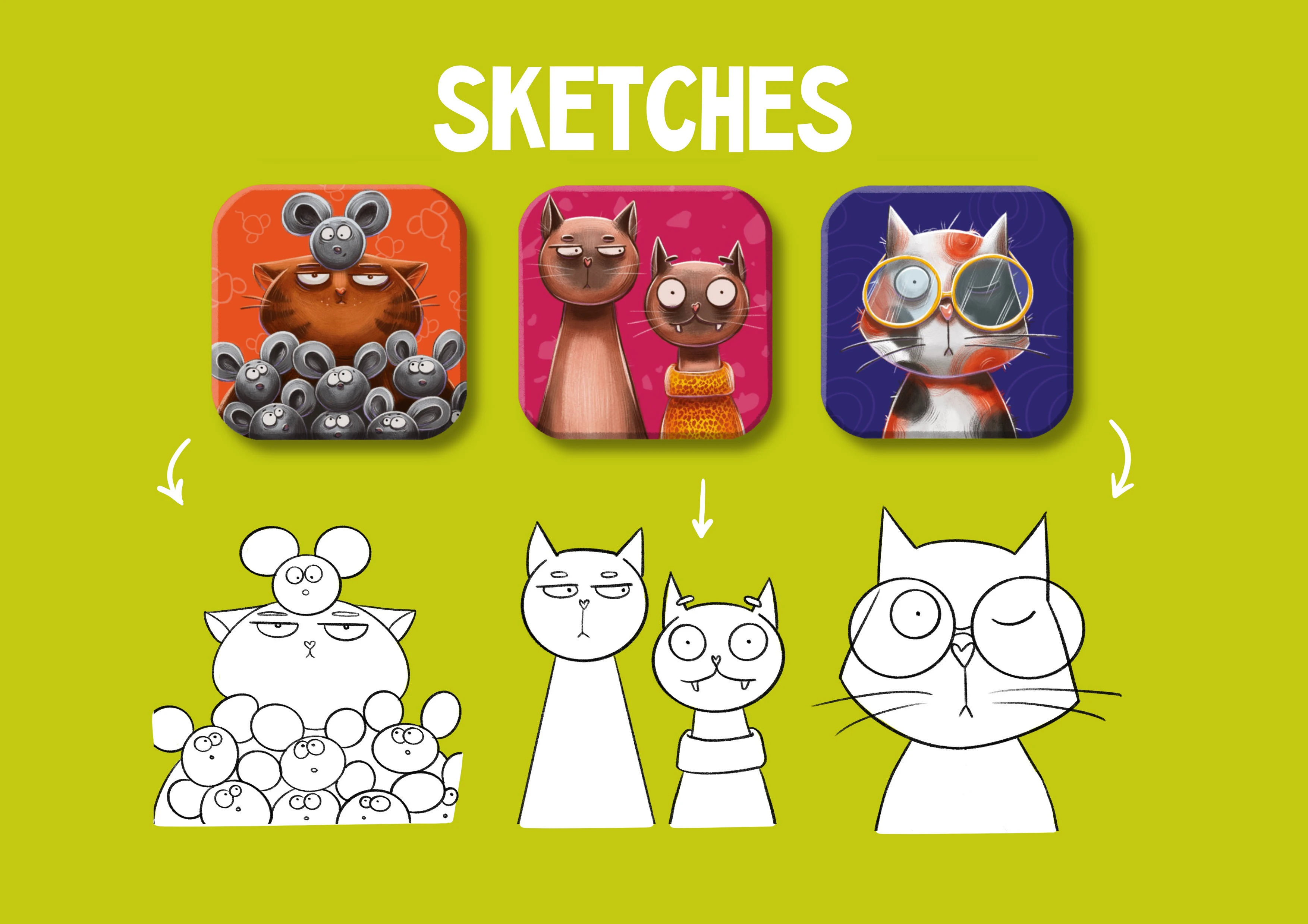 Настольная игра мемори «МЯФ МЯФ» board game — Изображение №6 — Иллюстрация, Промдизайн на Dprofile