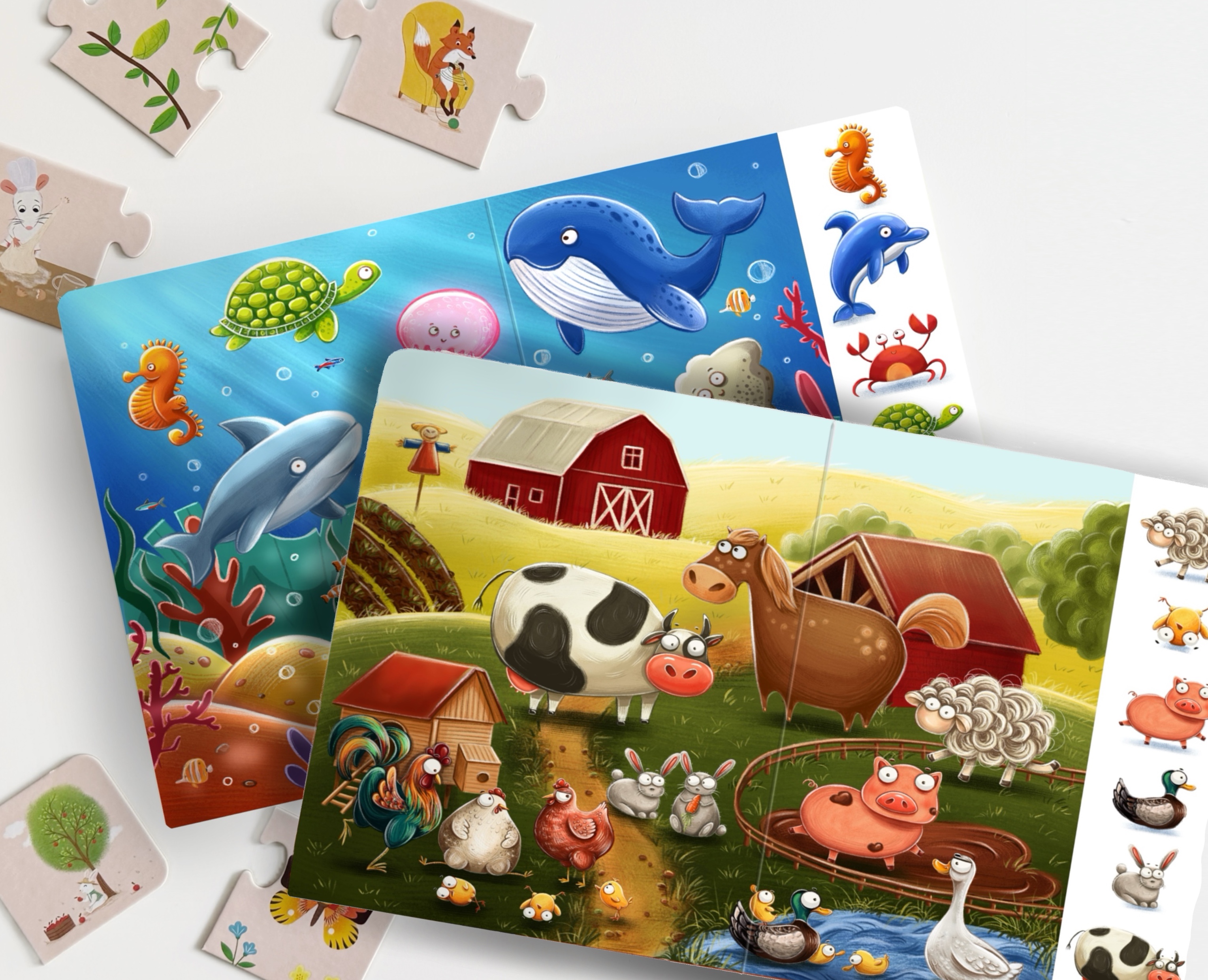 Детская книга «Найди и покажи» животные на Dprofile