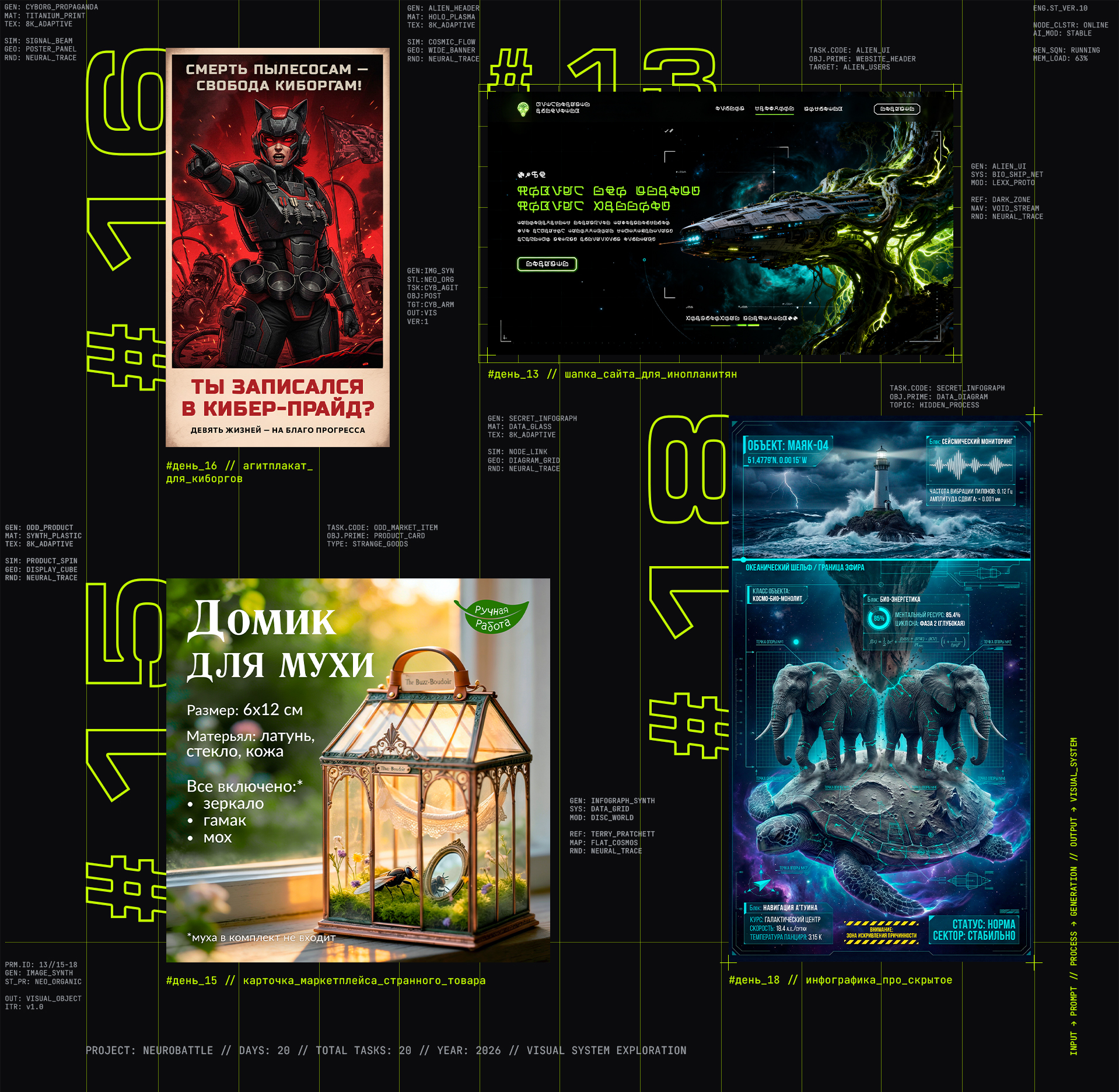 Нейробитва_2026 — Изображение №11 — Графика, Маркетинг на Dprofile