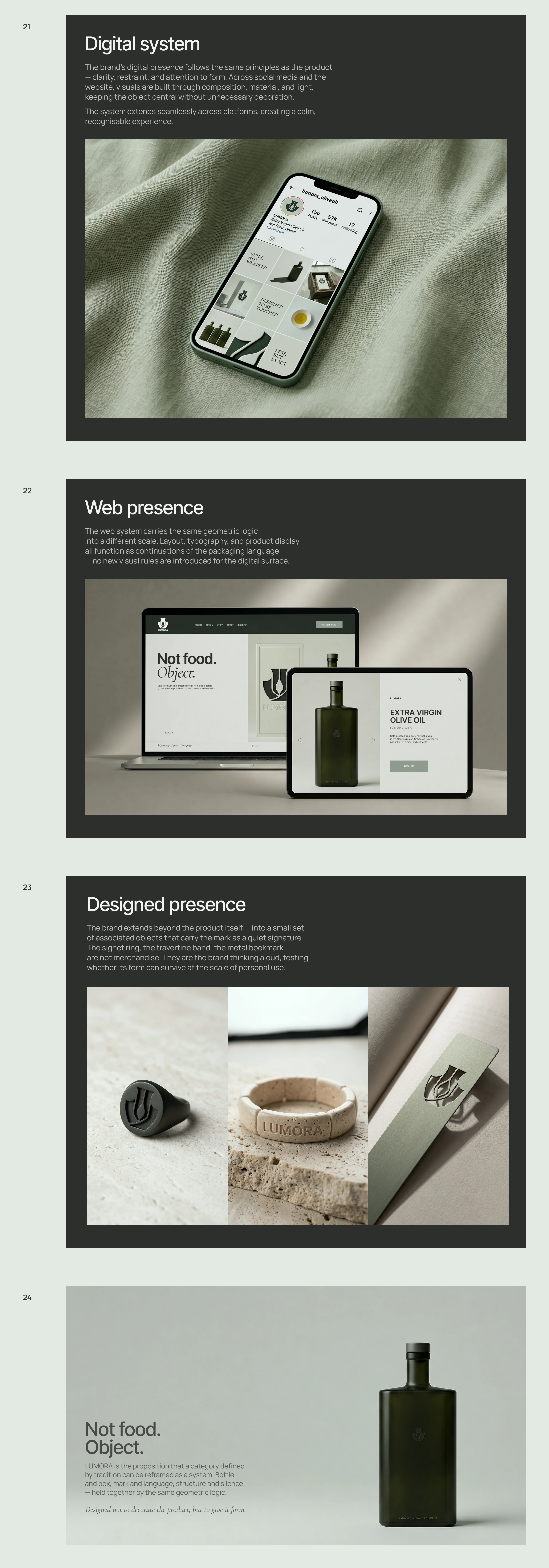 LUMORA | Brand Identity & Packaging Architecture — Изображение №6 — Брендинг, Нейро на Dprofile