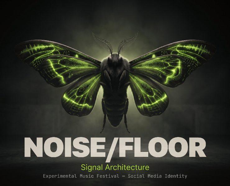 NOISE/FLOOR | Social Media Identity — Брендинг, Нейро на Dprofile