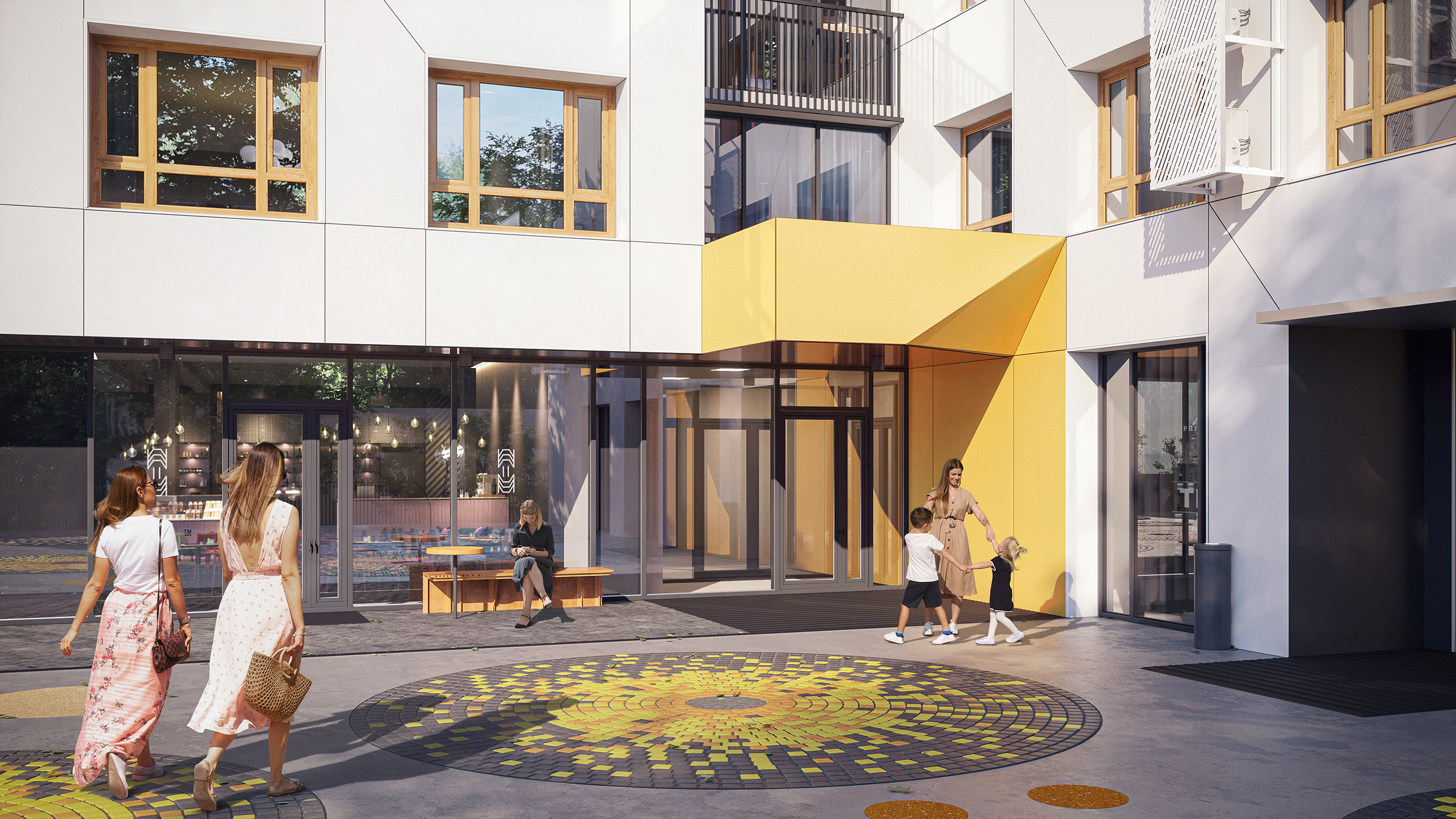 Жилой комплекс «Мёд» — Изображение №2 — 3D на Dprofile