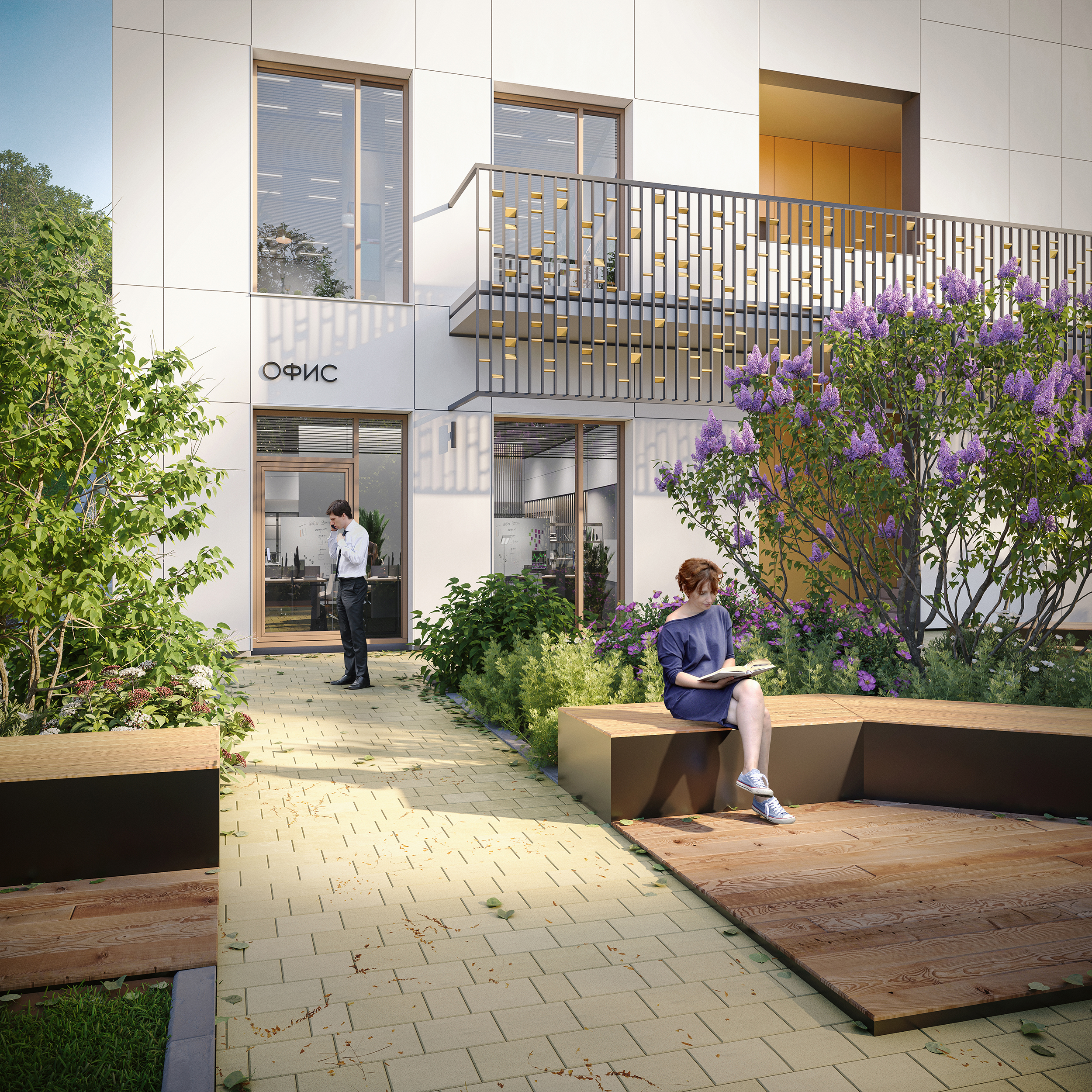 Жилой комплекс «Мёд» — Изображение №3 — 3D на Dprofile