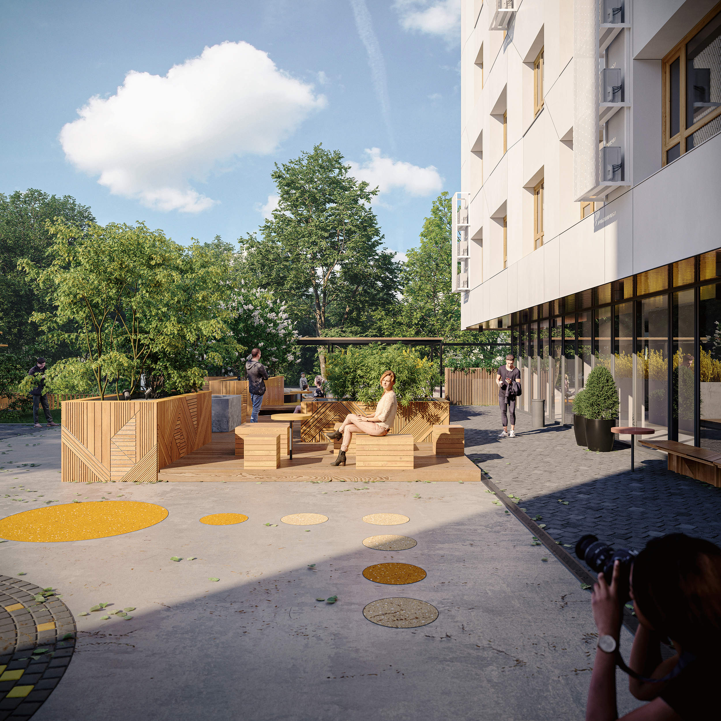 Жилой комплекс «Мёд» — Изображение №4 — 3D на Dprofile