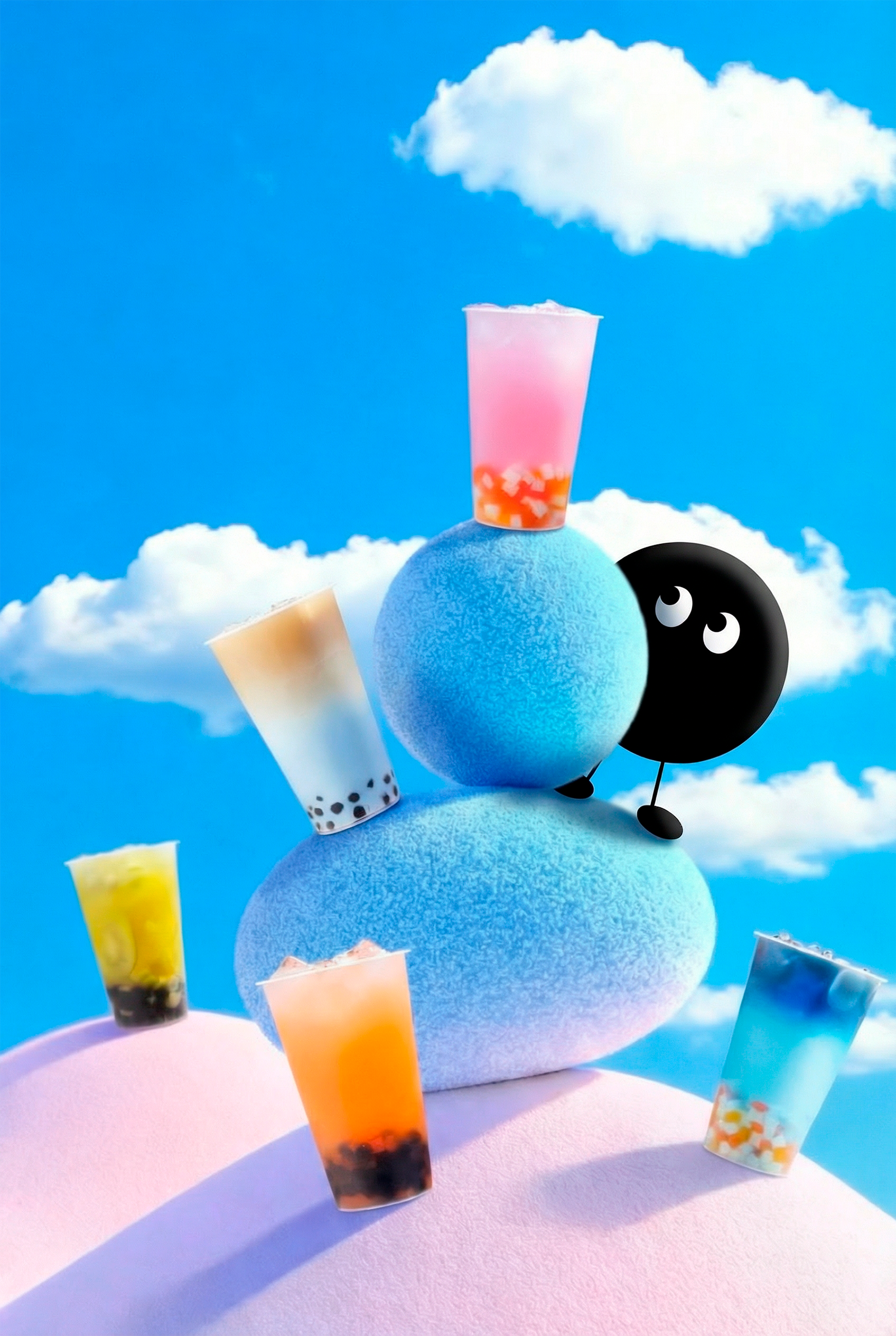 BubblePoint: ребрендинг баблчайной — Изображение №5 — Брендинг, Графика на Dprofile