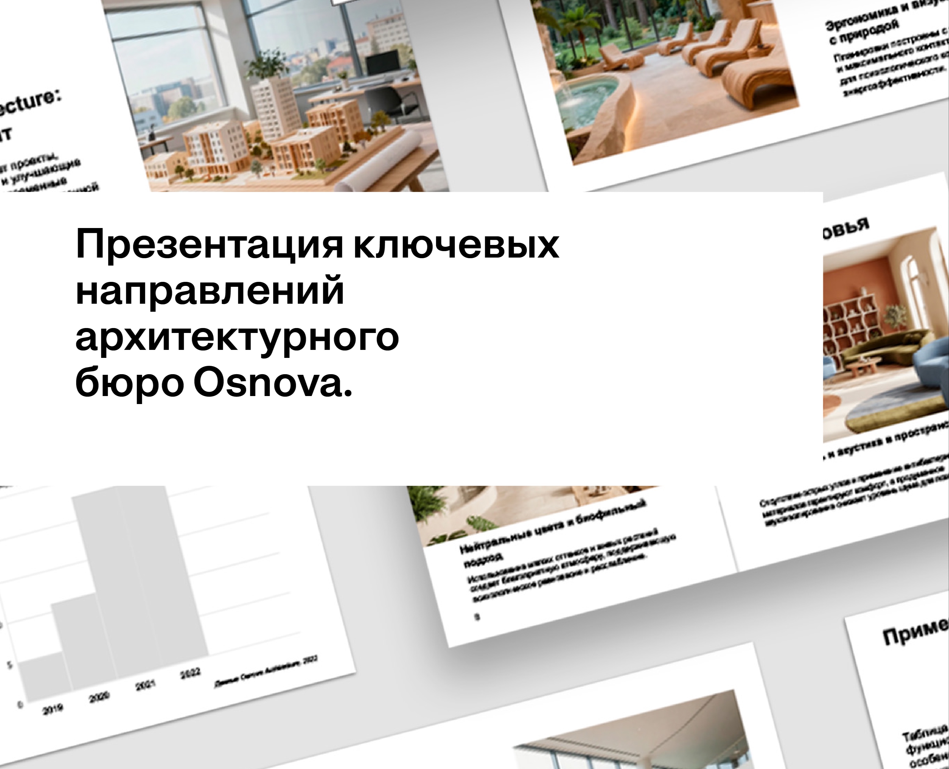 Визуальная концепция презентации для Osnova Architecture на Dprofile