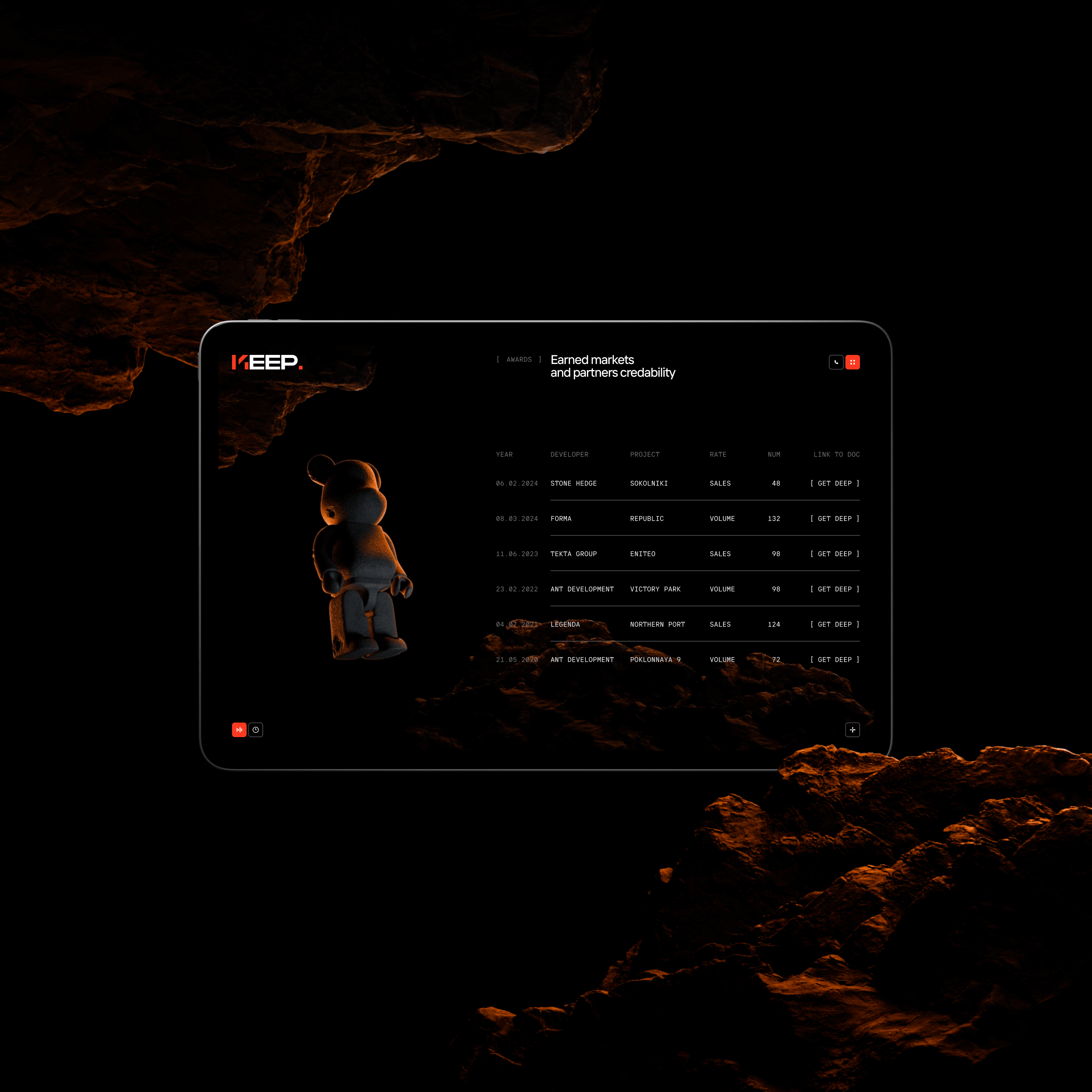 KEEP. | Website — Изображение №18 — Интерфейсы, 3D на Dprofile