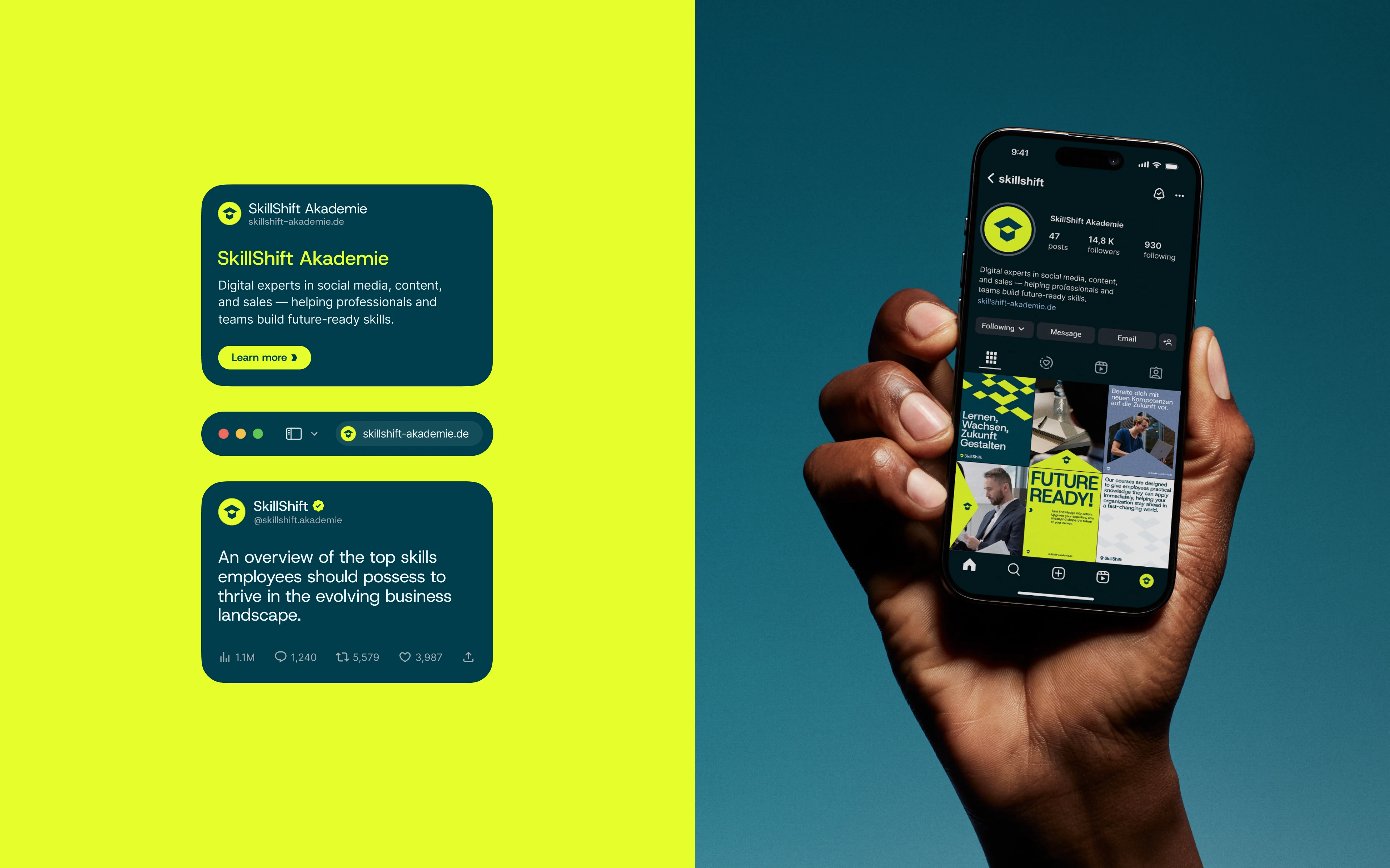 SkillShift — Изображение №9 — Брендинг на Dprofile