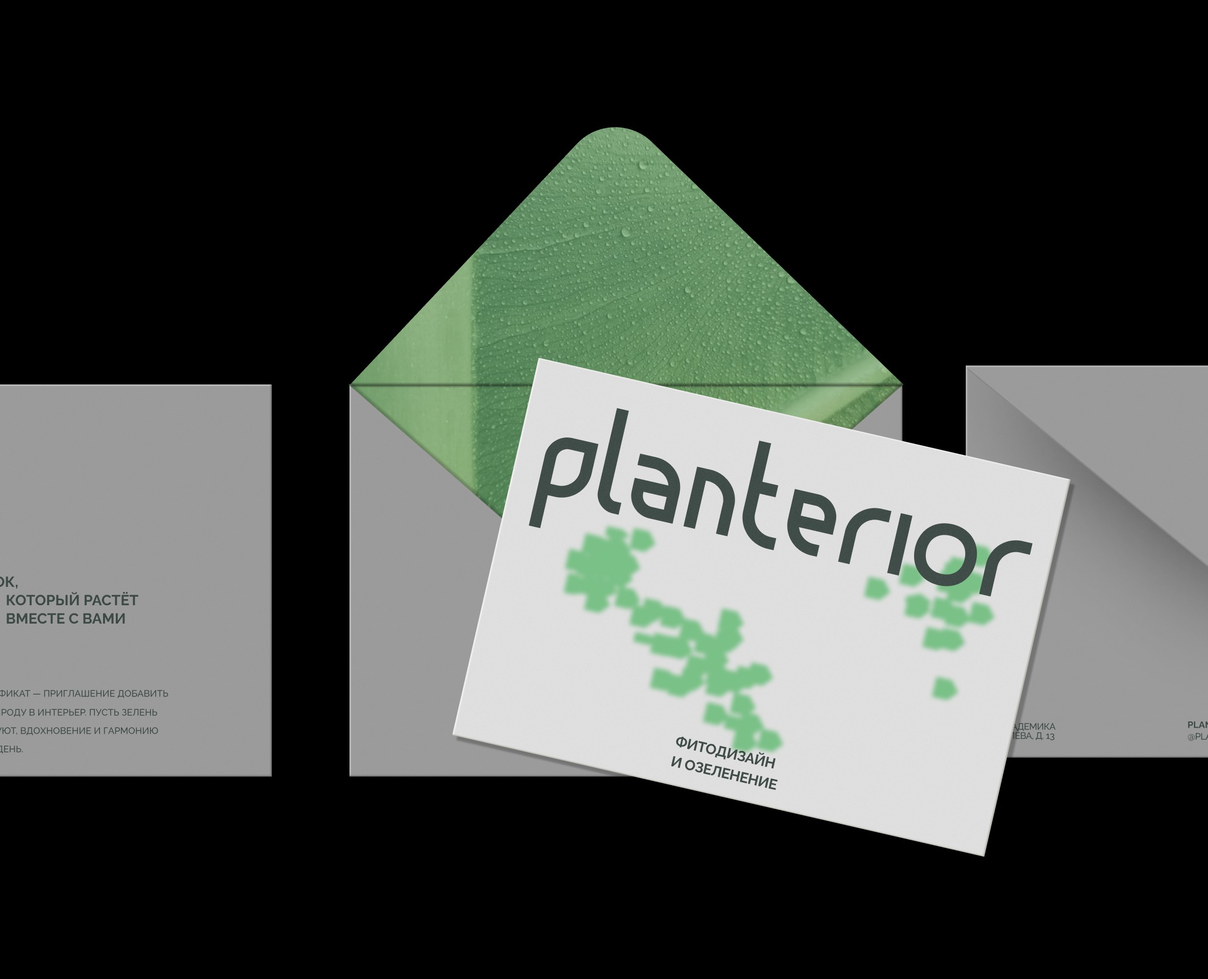 PLANTERIOR — Брендинг на Dprofile