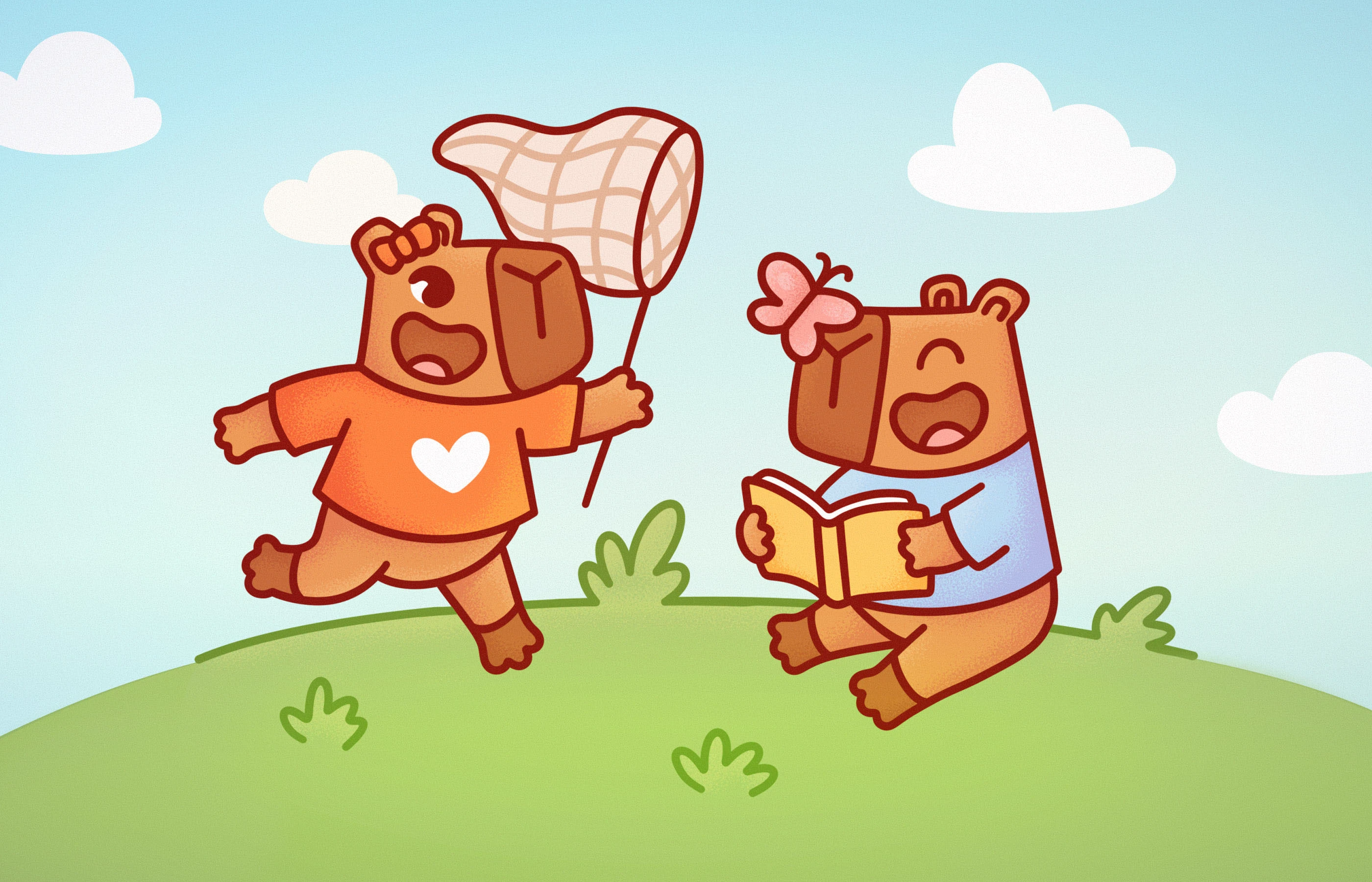 Cappy Club — айдентика для детского центра развития — Изображение №1 — Брендинг, Иллюстрация на Dprofile