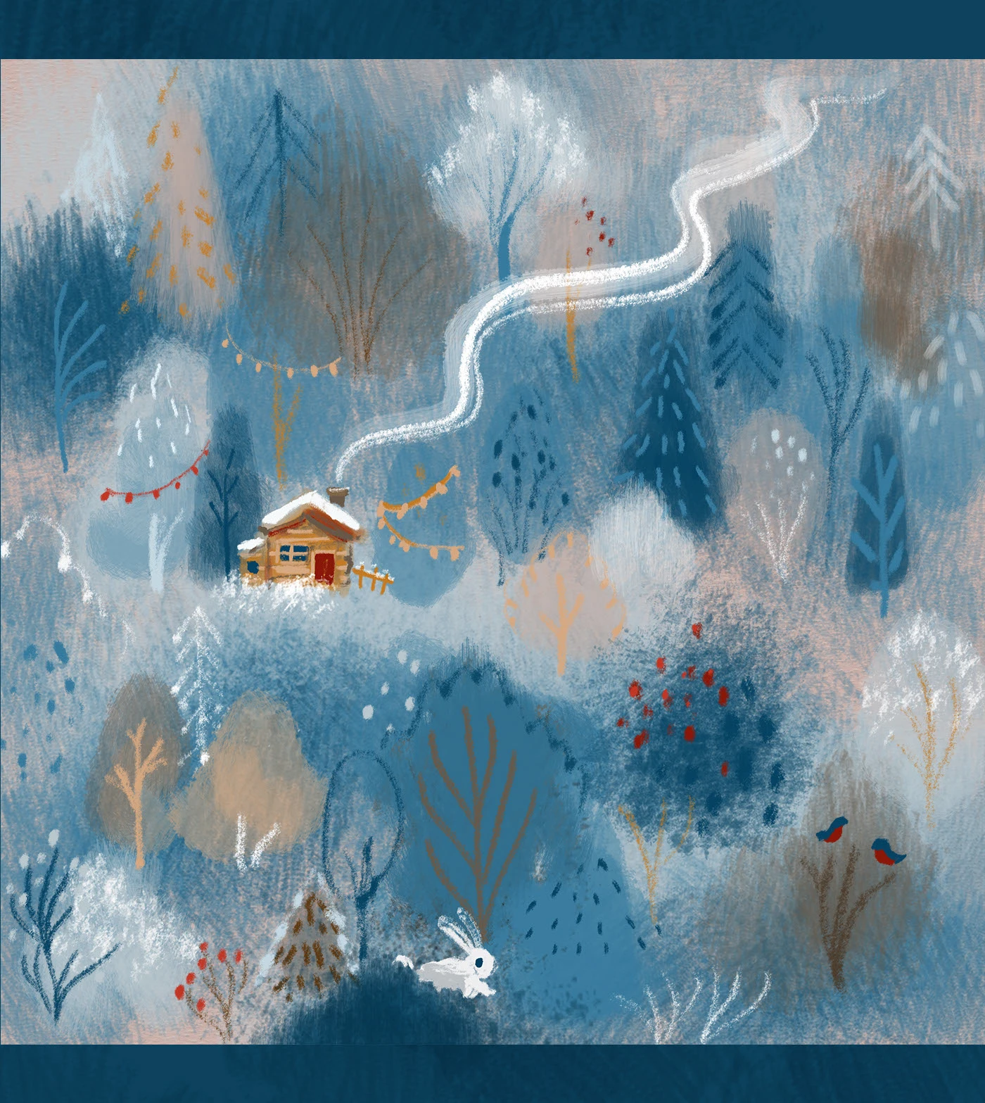 Серия новогодних иллюстраций — Изображение №4 — Иллюстрация на Dprofile