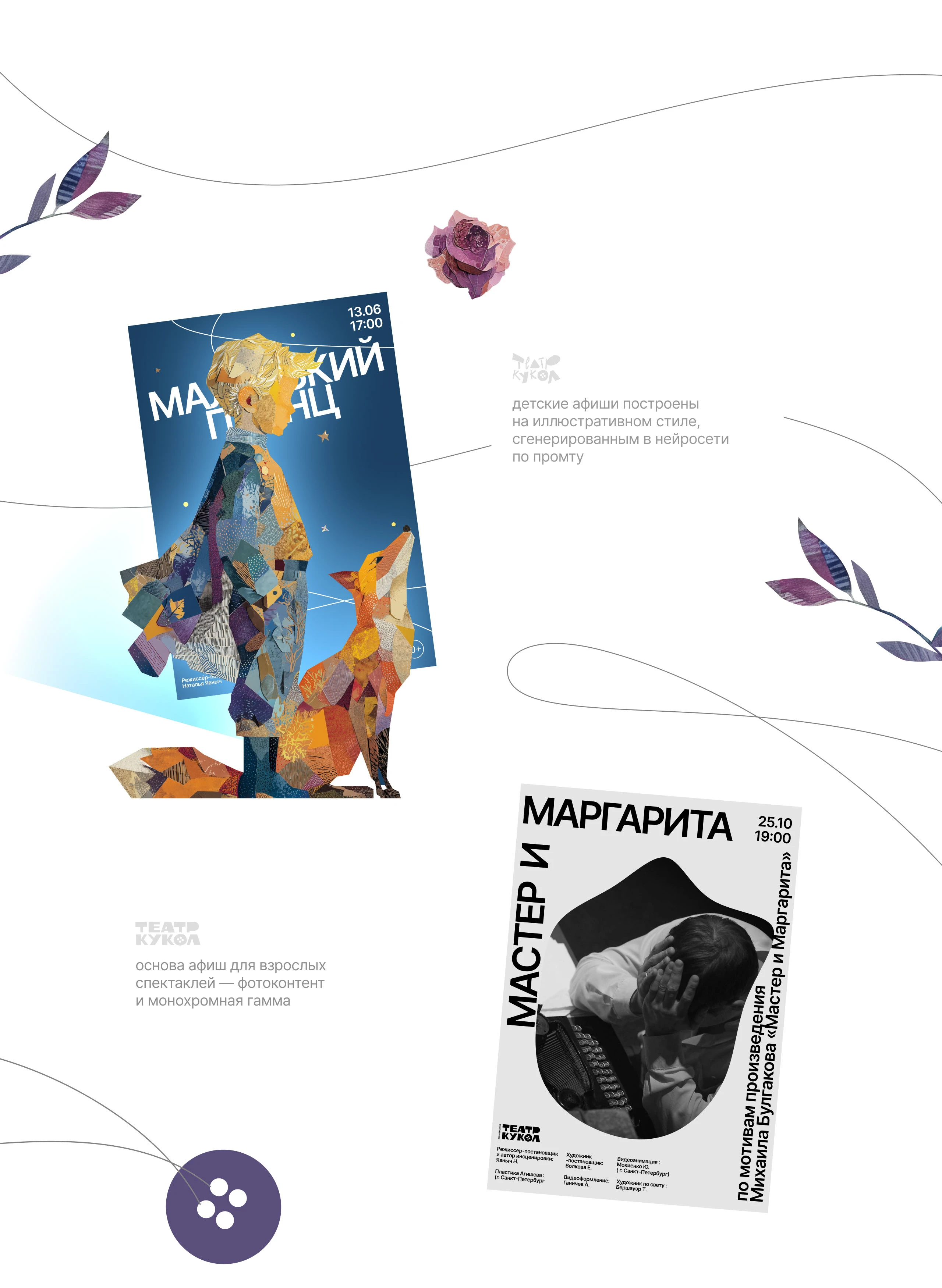 Ребрендинг тюменского театра кукол — Изображение №4 — Брендинг, Иллюстрация на Dprofile