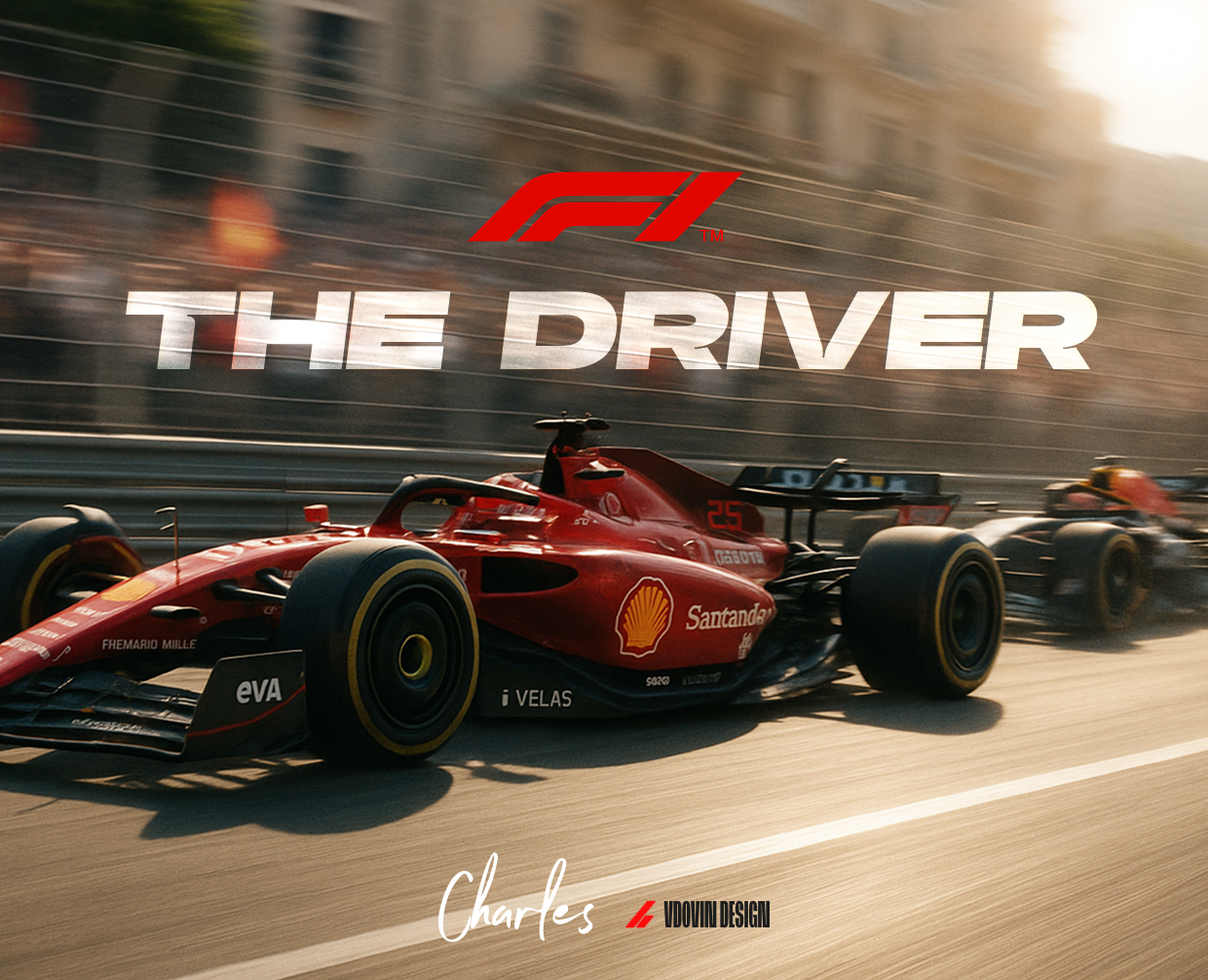 Web design for Charles Leclerc’s fan site. — Интерфейсы, Брендинг на Dprofile