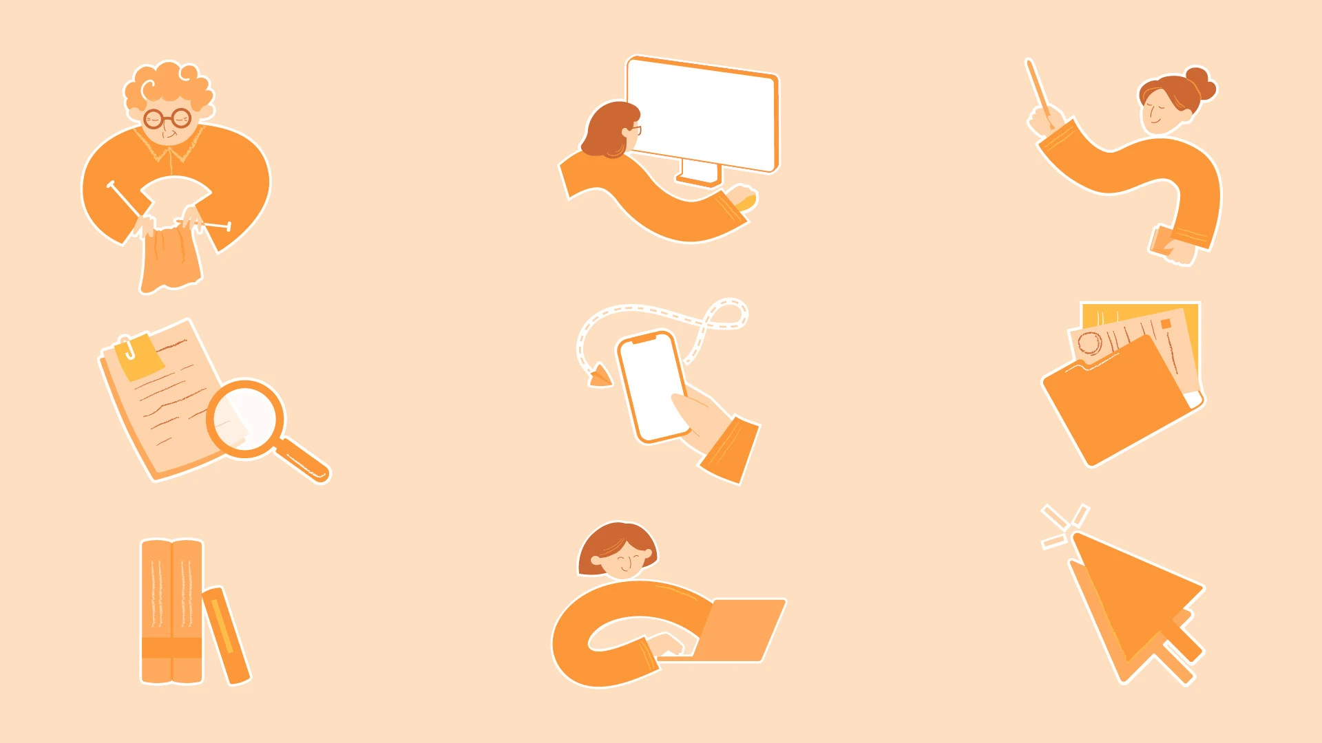 Иллюстрации для сайта — Изображение №4 — Интерфейсы, Иллюстрация на Dprofile