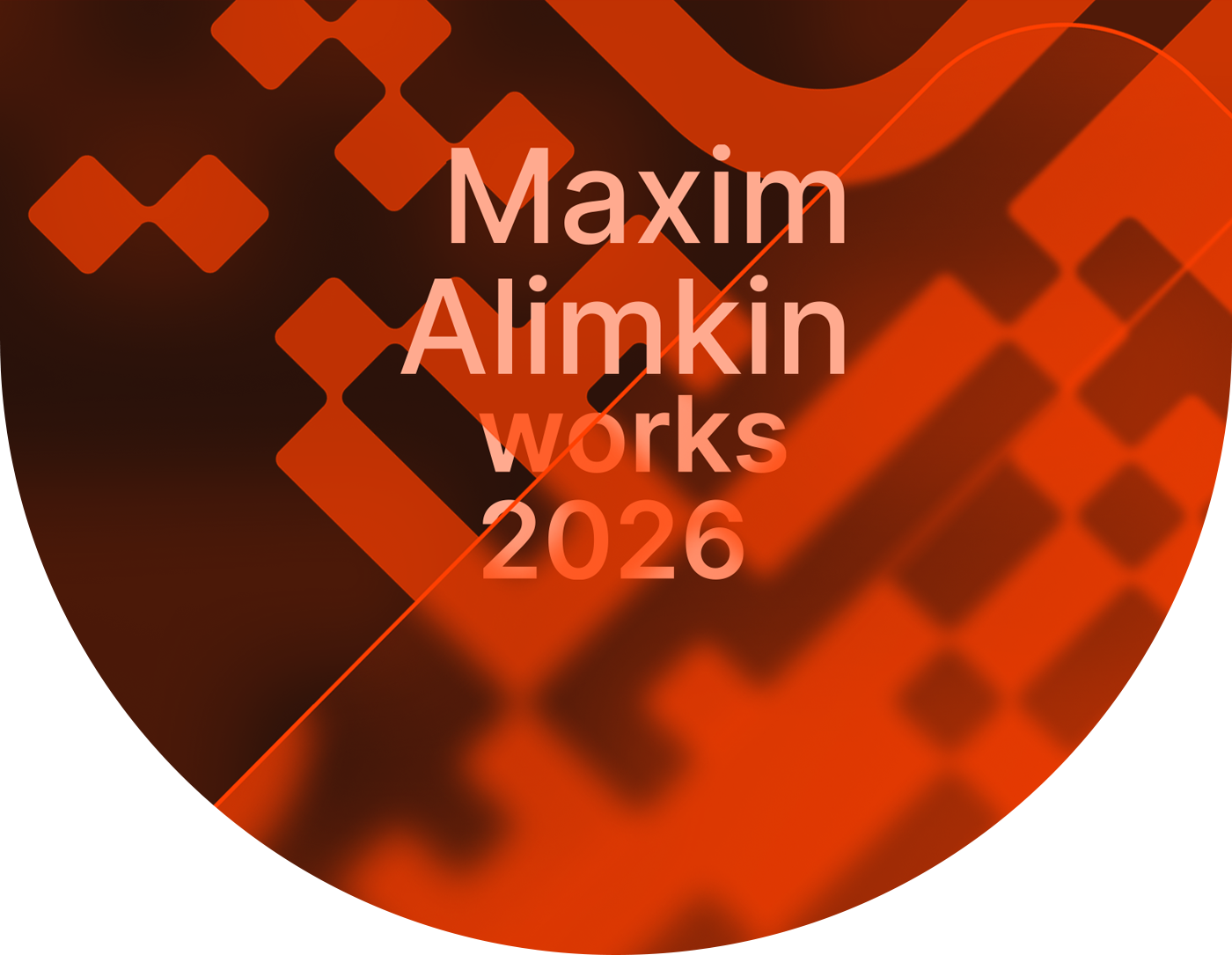 Максим Алимкин | BRND works 2026 — Изображение №1 — Брендинг, Анимация на Dprofile